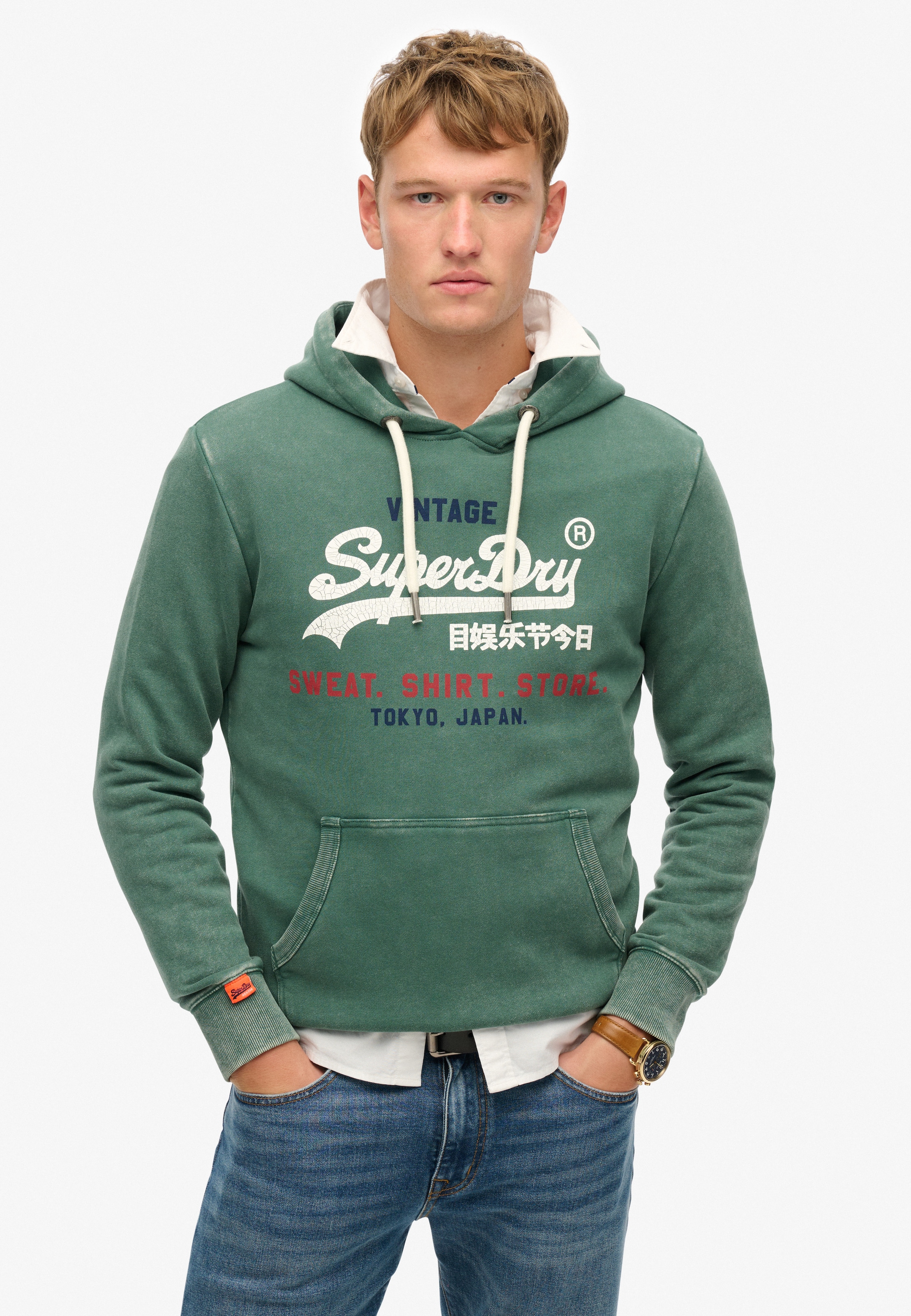 Superdry Kapuzensweatshirt "VL CALI RELAXED HOOD" günstig online kaufen