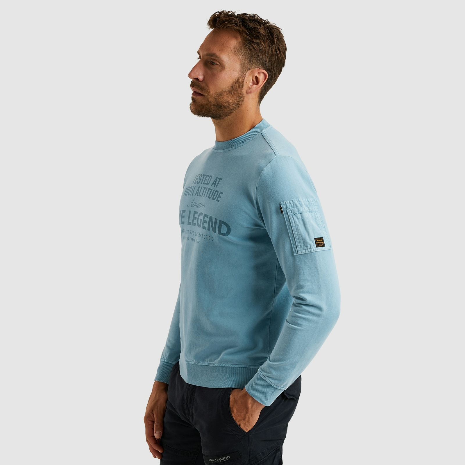 PME LEGEND Sweatshirt, mit Logo Schriftzug