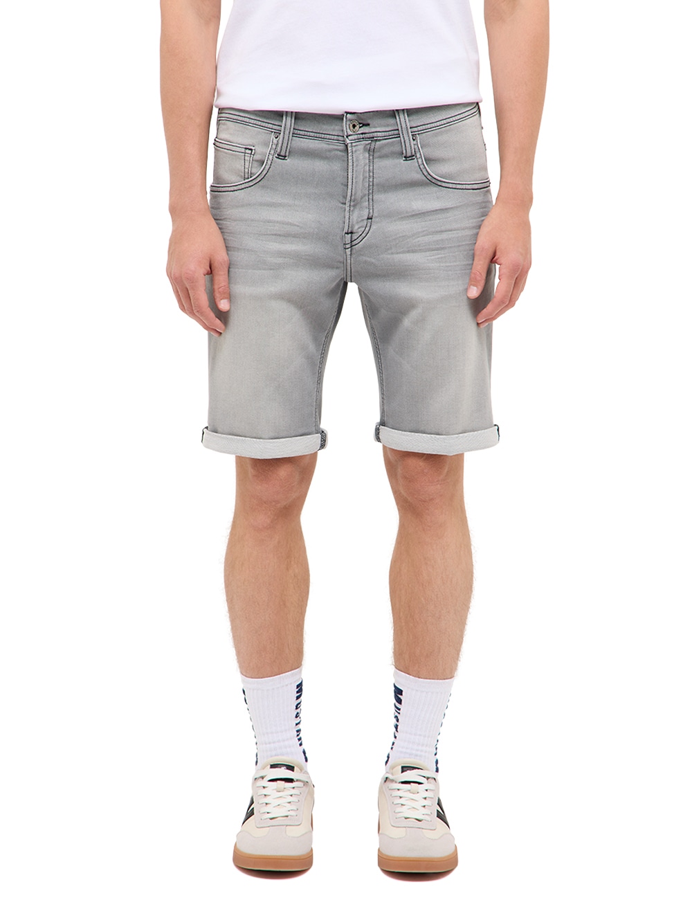MUSTANG Regular-fit-Jeans "Herren Style Chicago Shorts"
