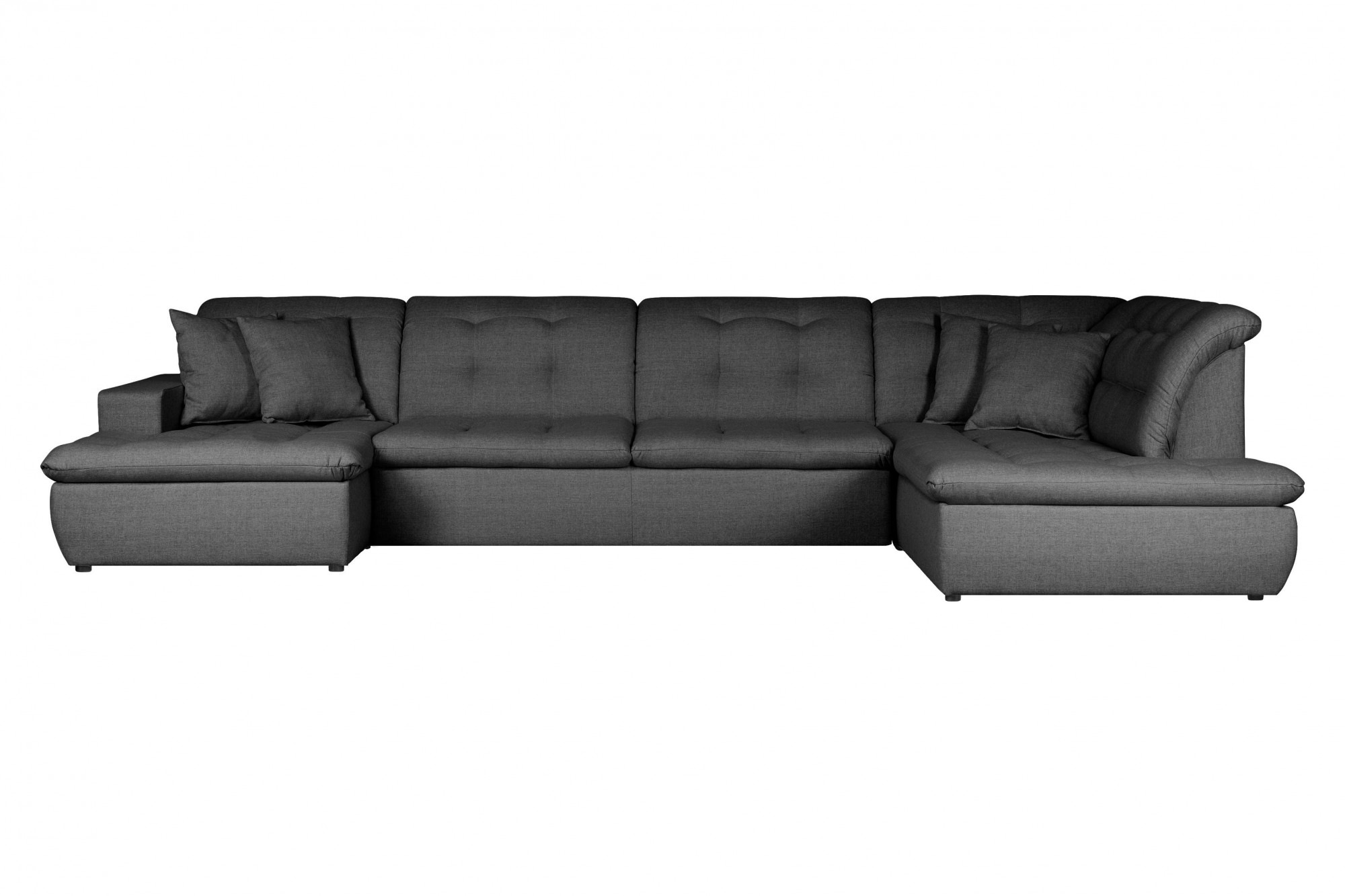 Home affaire Wohnlandschaft "BRISBANE NEU U-Form" mit feiner Steppung, Matt günstig online kaufen