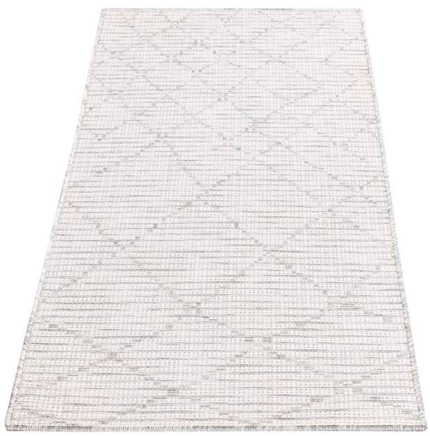 Carpet City Outdoorteppich »PALM3526« rechteckig 5 mm Höhe Wetterfest & UV-beständig, für Balkon, Terrasse, Küche, flach gewebt