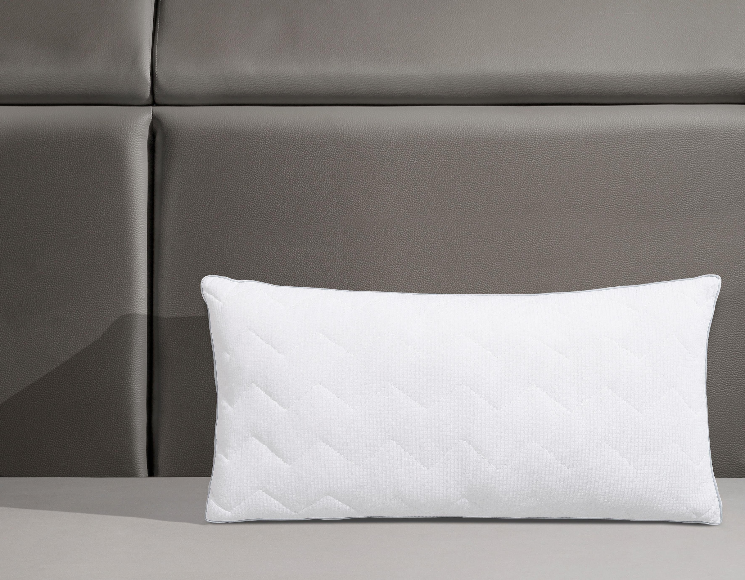 DELAVITA Kunstfaserkopfkissen »Onyx II«, Füllung: 3D Polar Soft, Bezug: Baumwolle, (1 St.), atmungsaktiv und sorg für einen erholsamen Schlaf