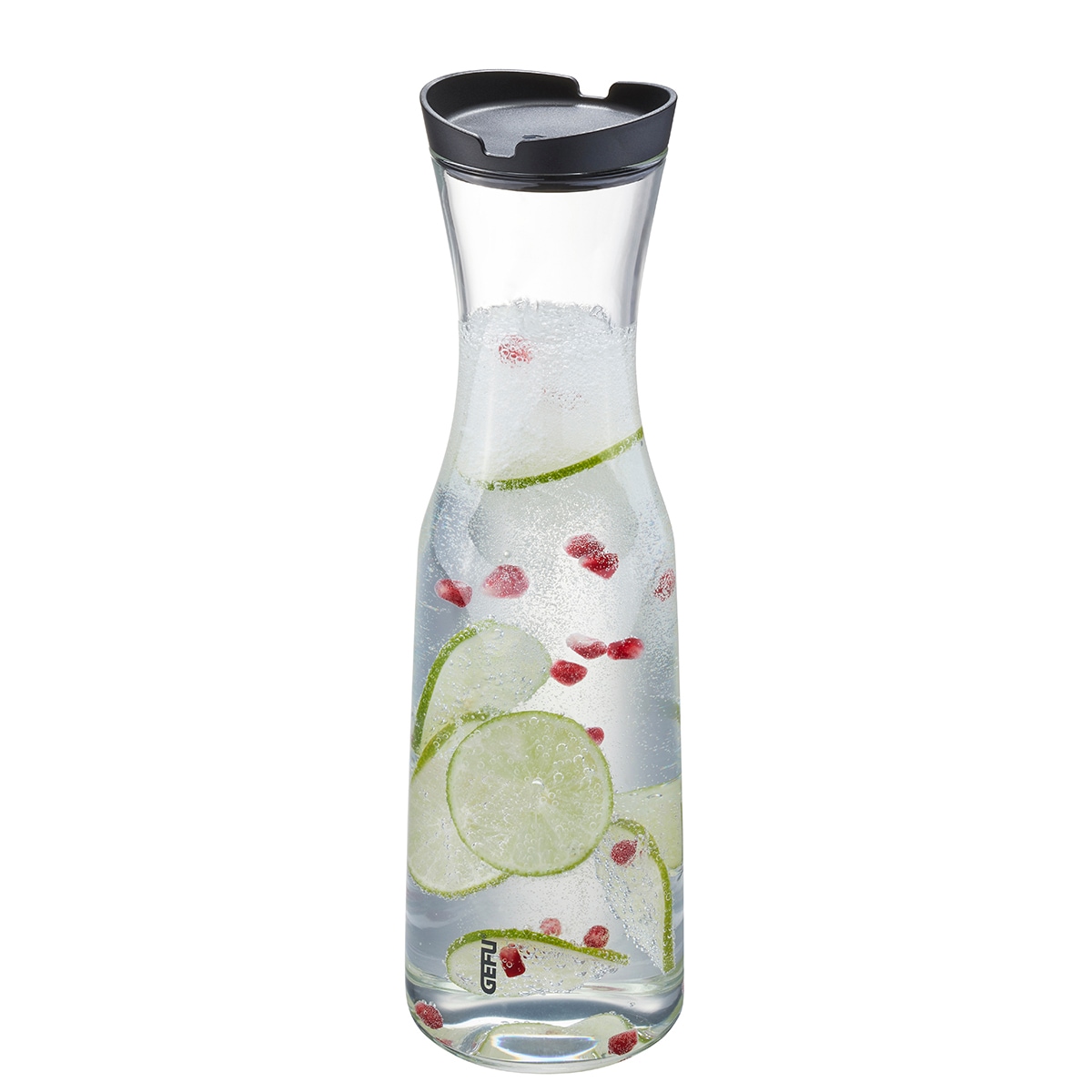 GEFU Karaffe "SMARTLINE" mundgeblasenes Borosilikatglas, aromasicherer Deck günstig online kaufen