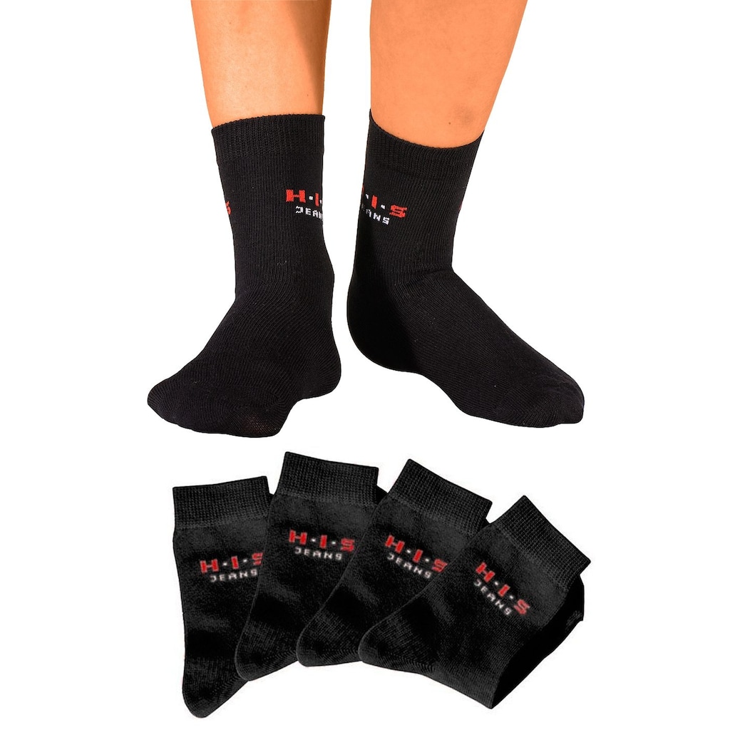 H.I.S Basicsocken, (4 Paar)