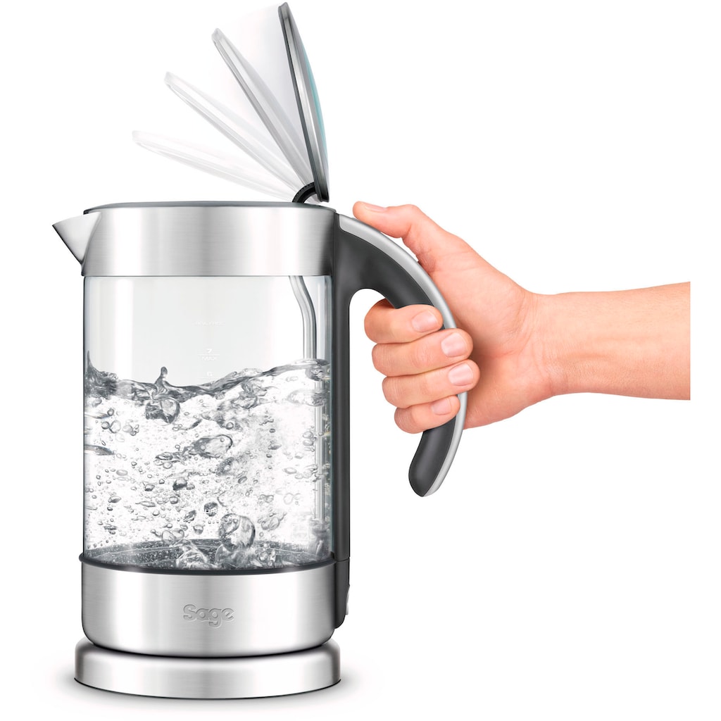 Sage Wasserkocher »the Crystal Clear, SKE750CLR«, 1,7 l, 3000 W