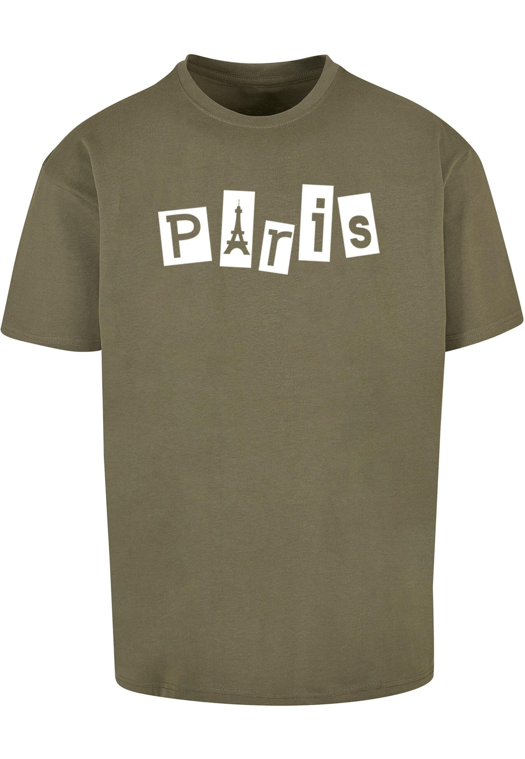 Merchcode T-Shirt »Merchcode Herren Paris X Heavy Oversize Tee-BY102«