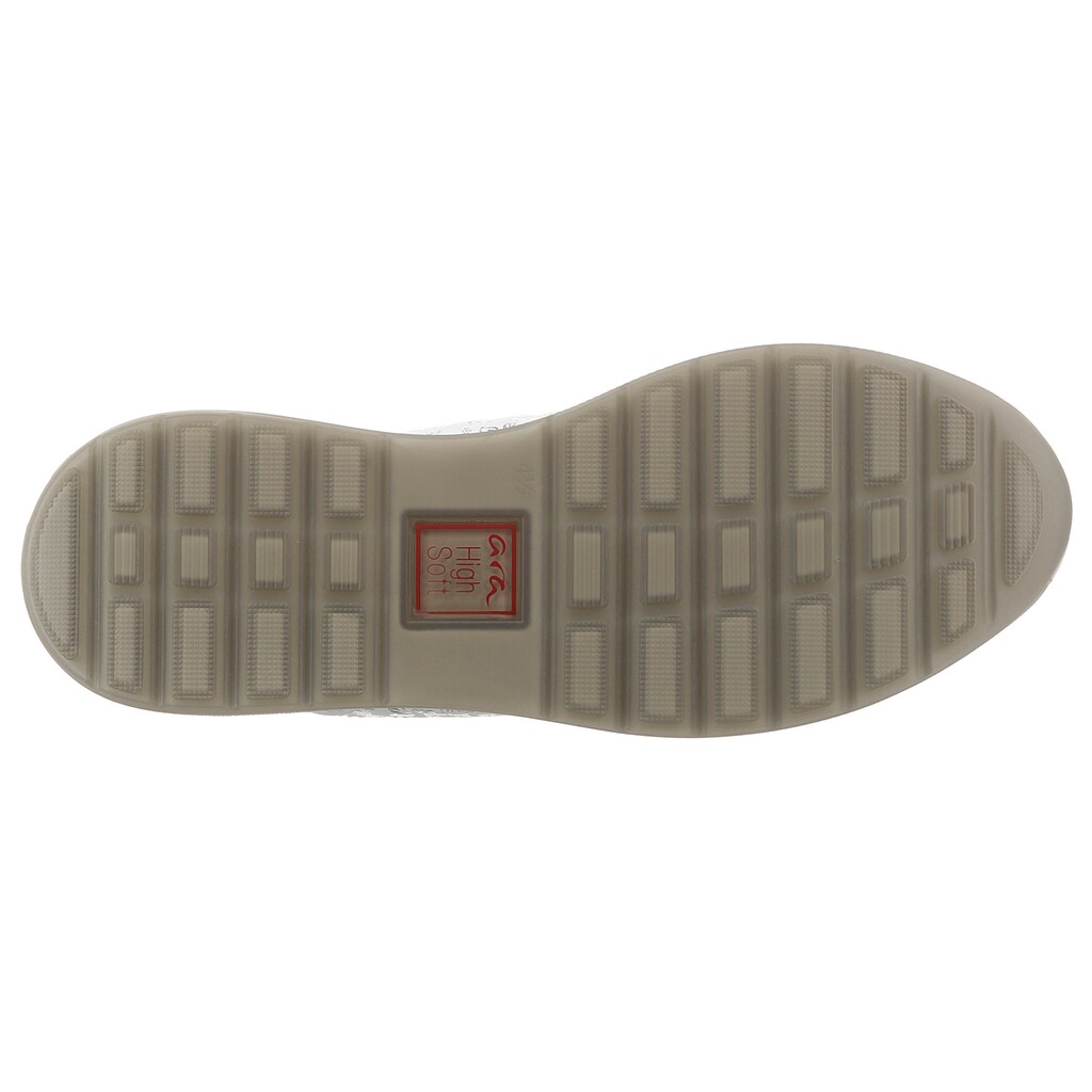 Marken Ara Ara Sneaker »OSAKA«, mit komfortabler Innensohle weiß-silberfarben Marken Ara Ara Sneaker »OSAKA«, mit komfortabler Innensohle weiß-silberfarben