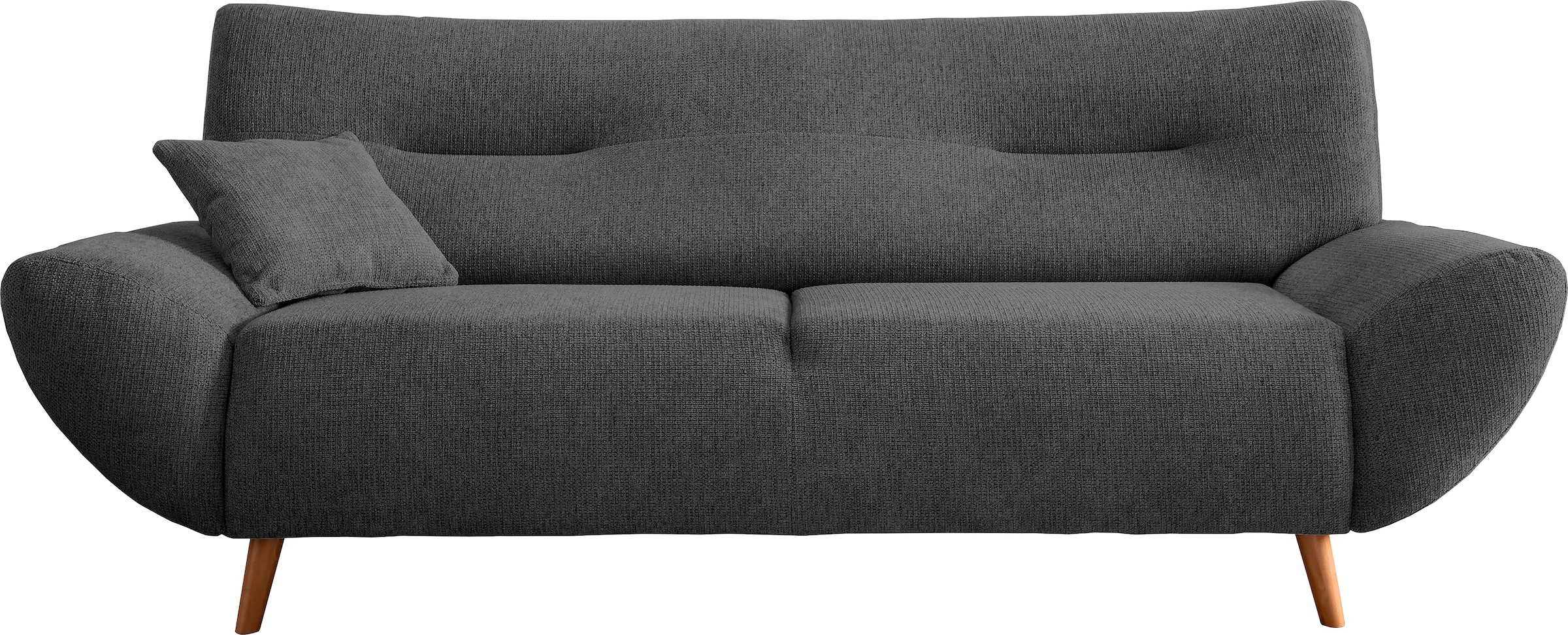 INOSIGN Polstergarnitur »Drago elegant und zeitlos, komfortabel, moderne Formensprache«, (Set, 3 tlg., 3-Sitzer, 2-Sitzer und Sessel), als Sessel/Polsterecke erhältlich, versch. Stoffe, inkl. 2 Zierkissen