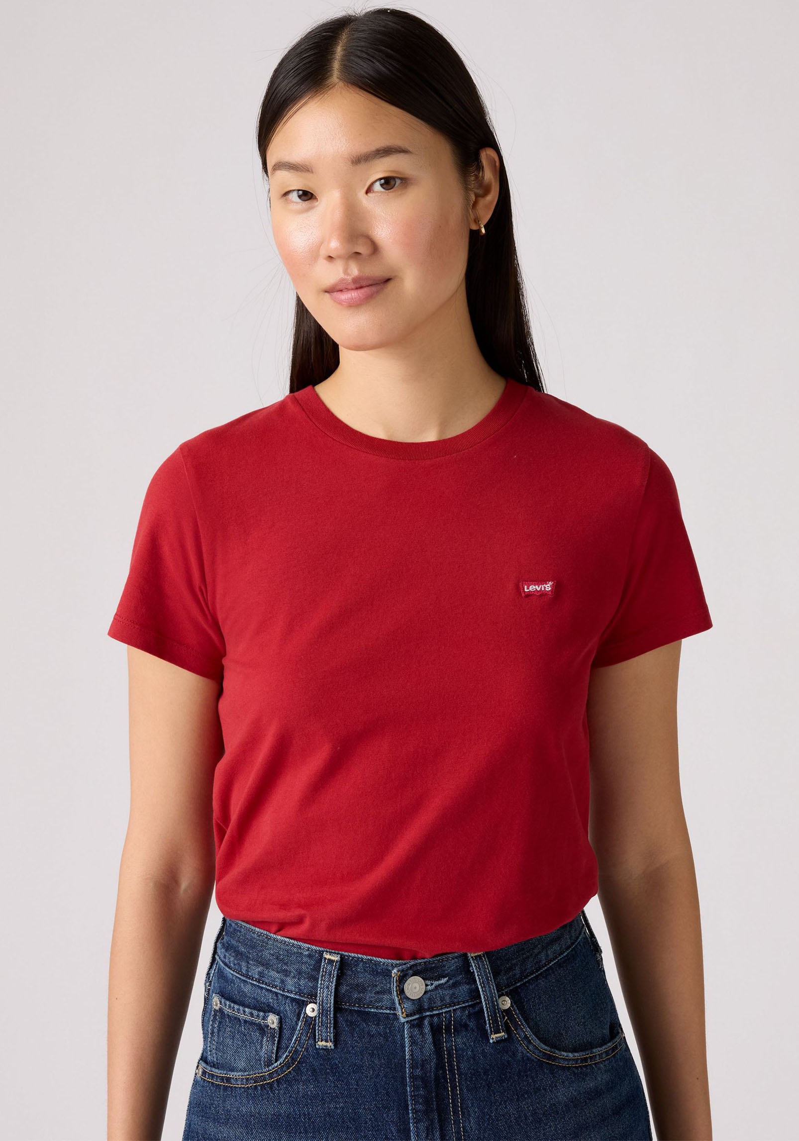 Levis T-Shirt "TEE Minilogo", mit kleiner Logostickerei günstig online kaufen