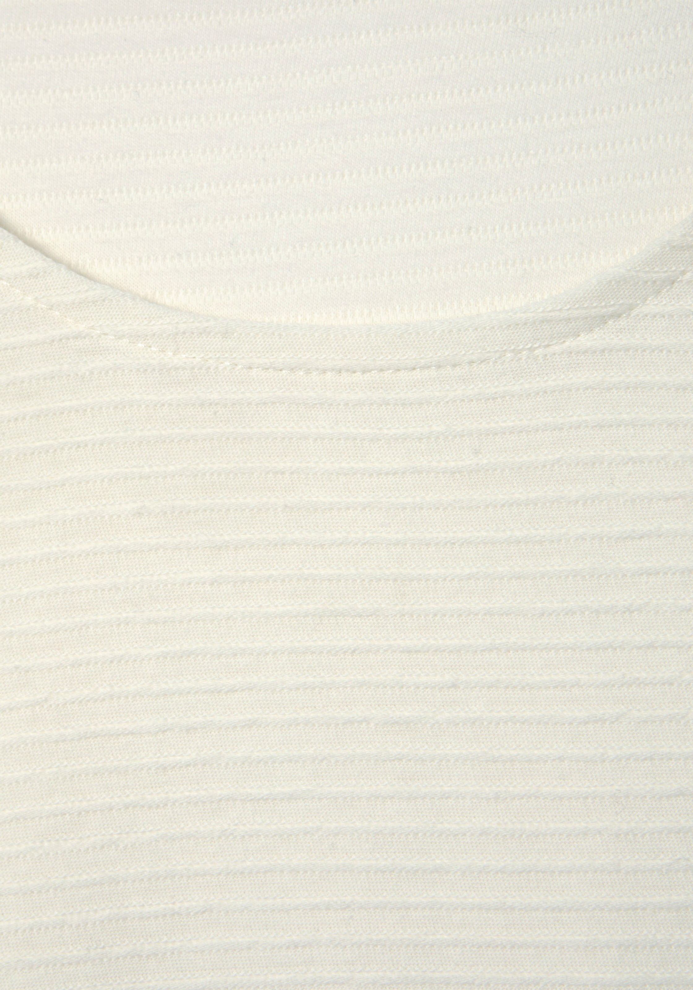 Thumbnail - LASCANA Langarmshirt "mit Streifenstruktur", aus weicher Baumwoll-Qualität