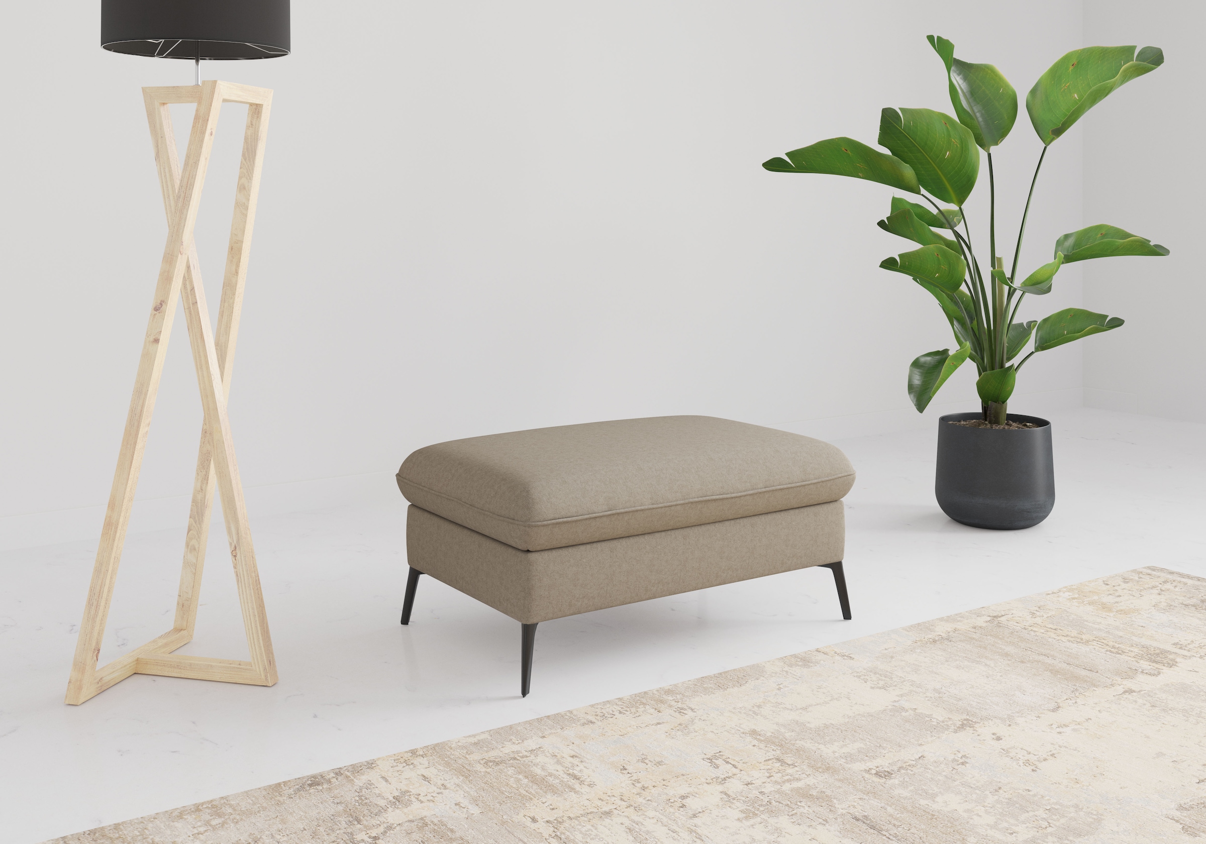 sit&more Polsterhocker "Emely", mit praktischen Stauraum günstig online kaufen