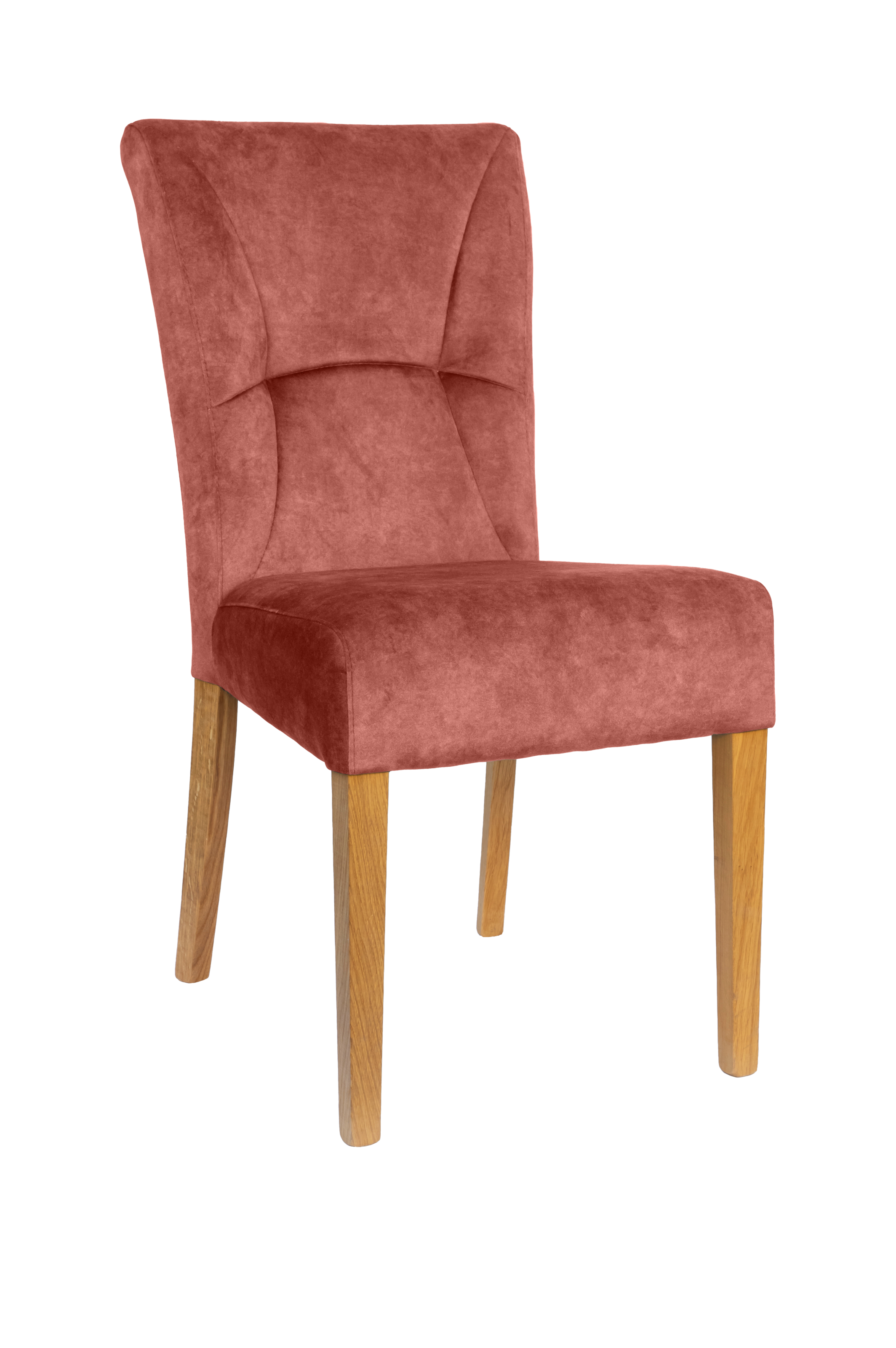 Home affaire 4-Fußstuhl "Henry" (Set) 2 Stk. Samtvelours Sitz und Rücken ge günstig online kaufen