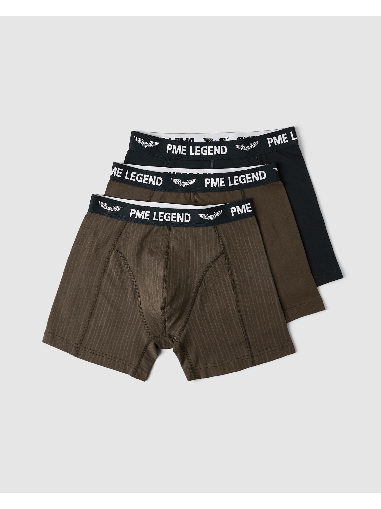 PME LEGEND Boxershorts Packung, 3er-, 3 Stk. Körpernahe Passform
