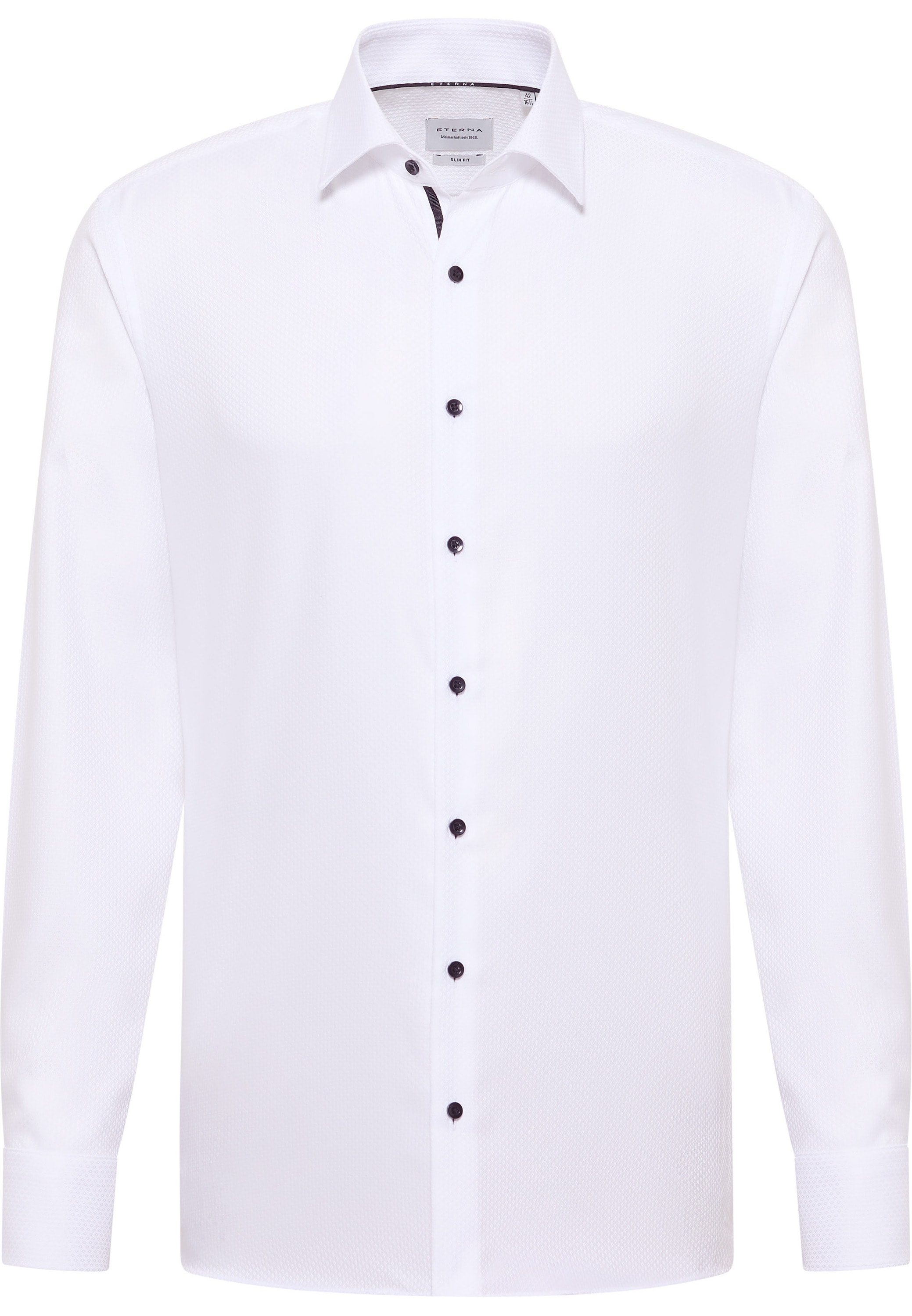 Eterna Langarmhemd »SLIM FIT«, NON IRON (bügelfrei)