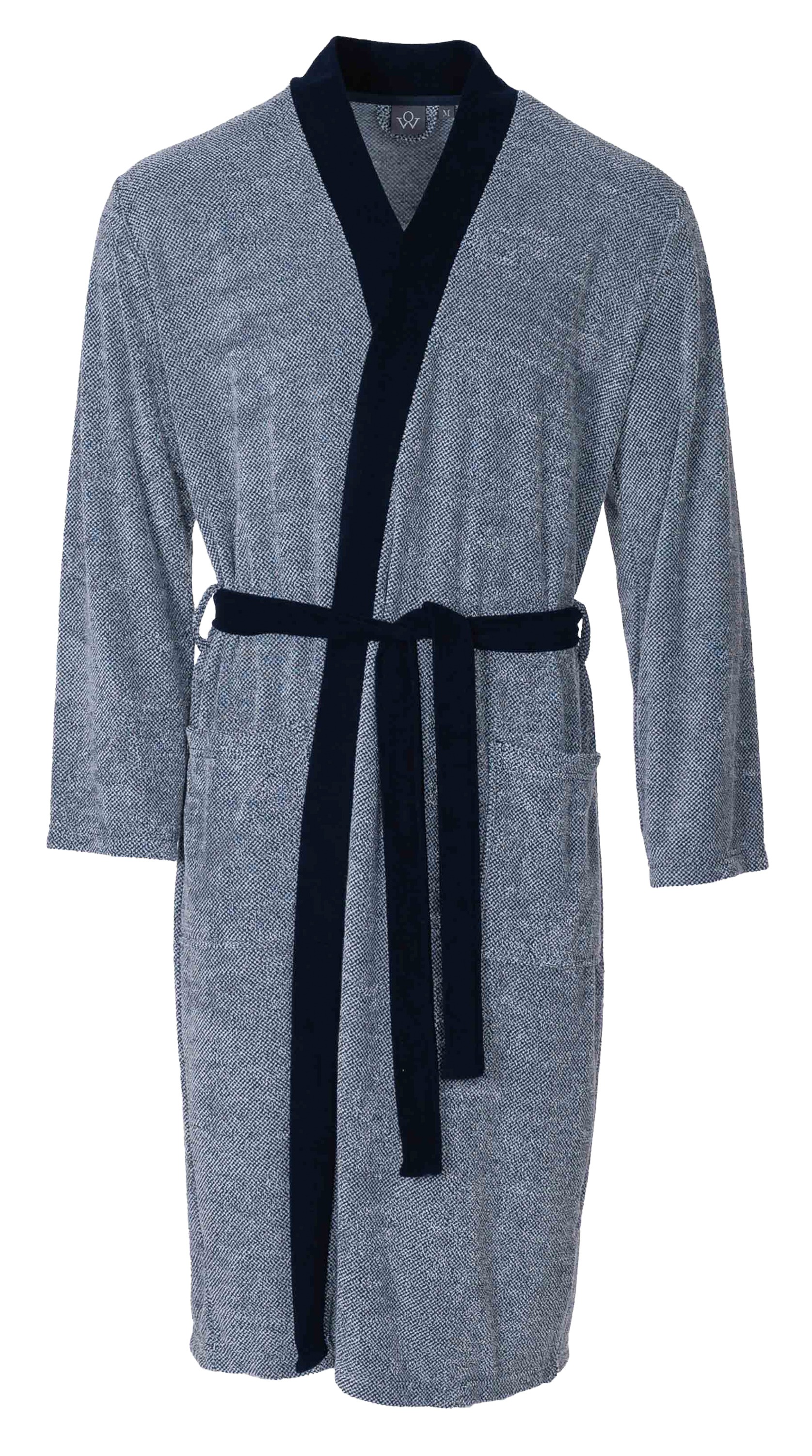 Wewo fashion Herrenbademantel »2726, ideal für Sauna & Spa, Hotelbademantel, Morgenmantel«, (1 St.), tolle Musterung