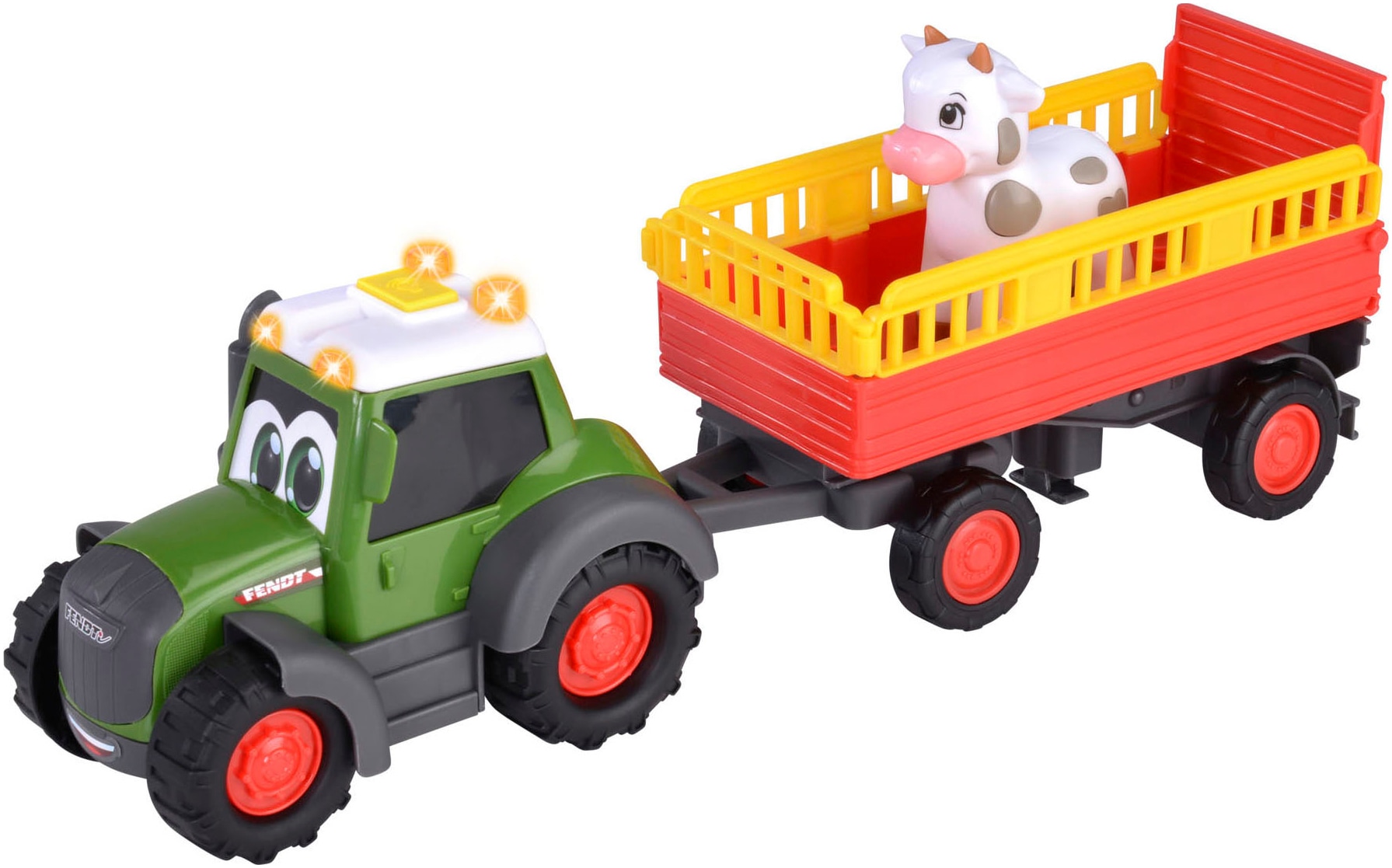Spielzeug-Traktor »ABC Fendti Animal Trailer«, mit Licht und Sound