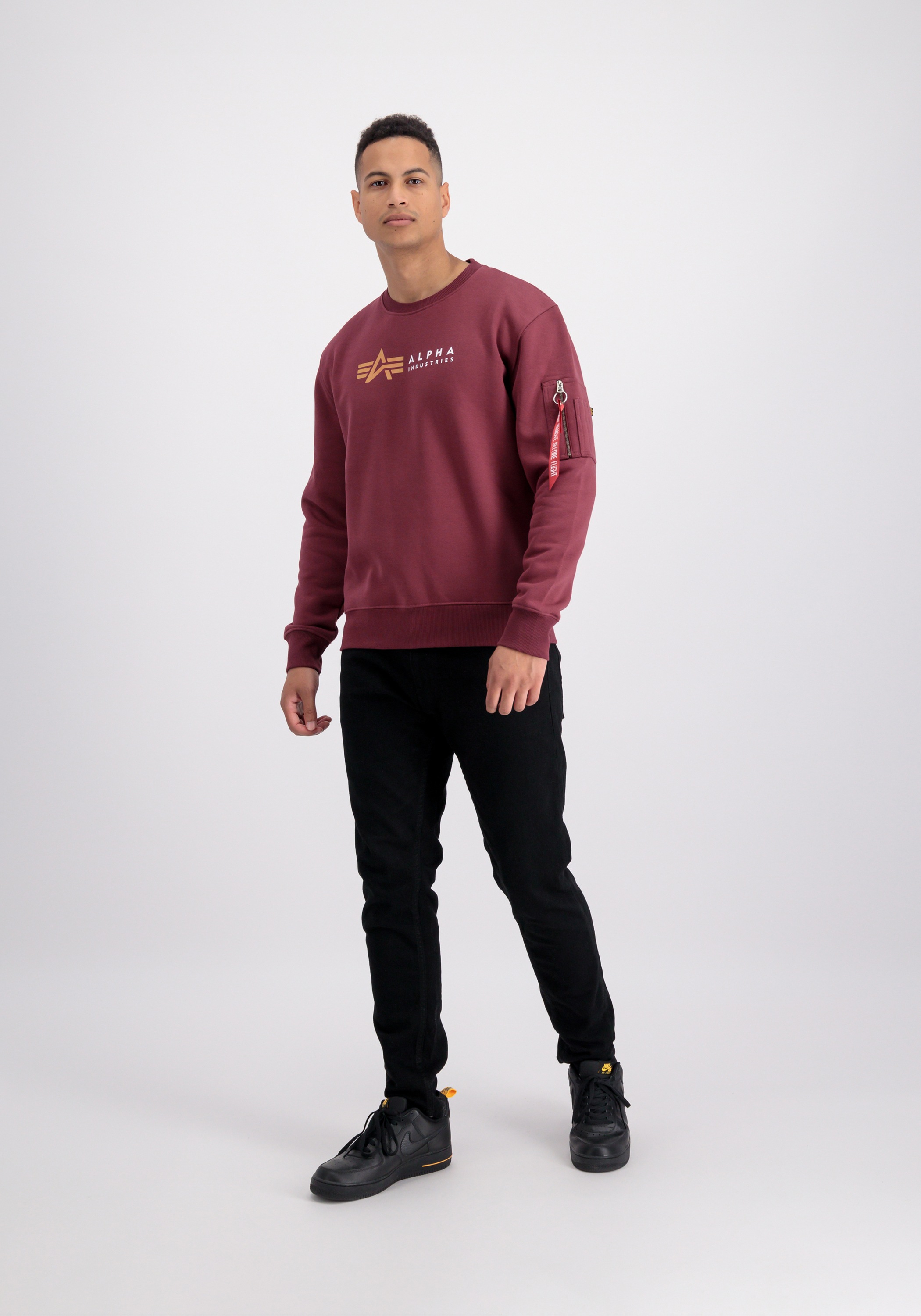 Alpha Industries Sweater »Alpha Industries Men - Sweatshirts Alpha Label Sweatshirt«