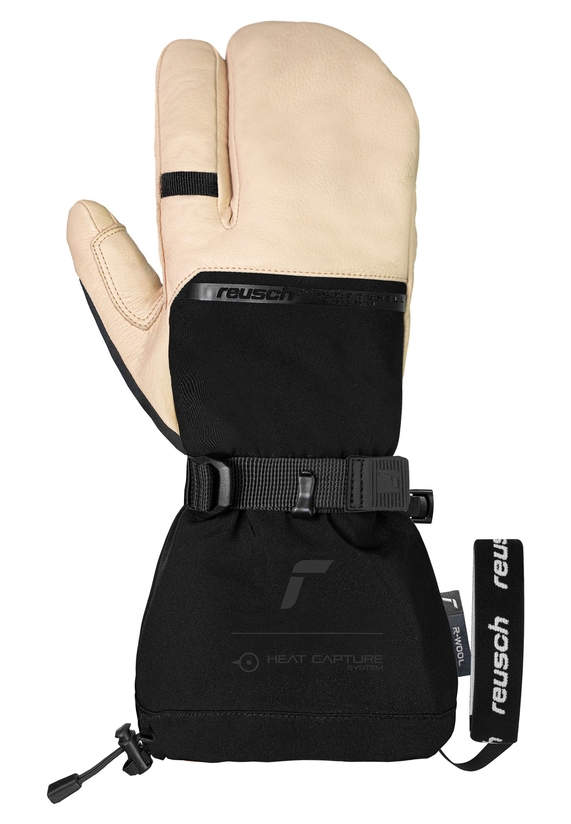 Reusch Fäustlinge »Duality R-WOOL Lobster« mit winddichter und atmungsaktiver Funktion