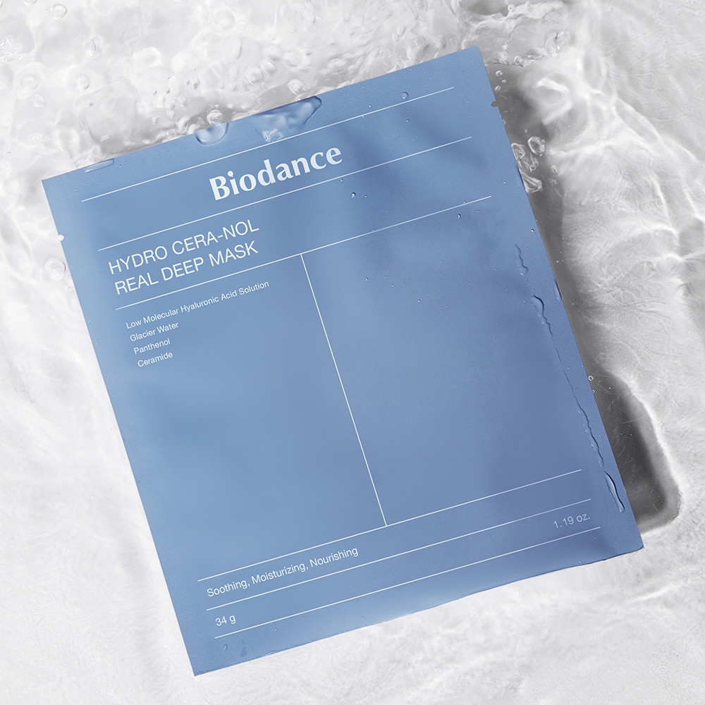 Biodance Tuchmaske »Hydro Cera-Nol Real Deep Mask 4er Pack«