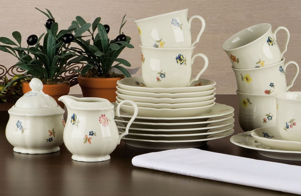 tlg.), (Set, Seltmann | Marieluise«, 6 in Teile, Made Kaffeeservice für BAUR Personen Weiden »Geschirr-Set 20 Germany, 20