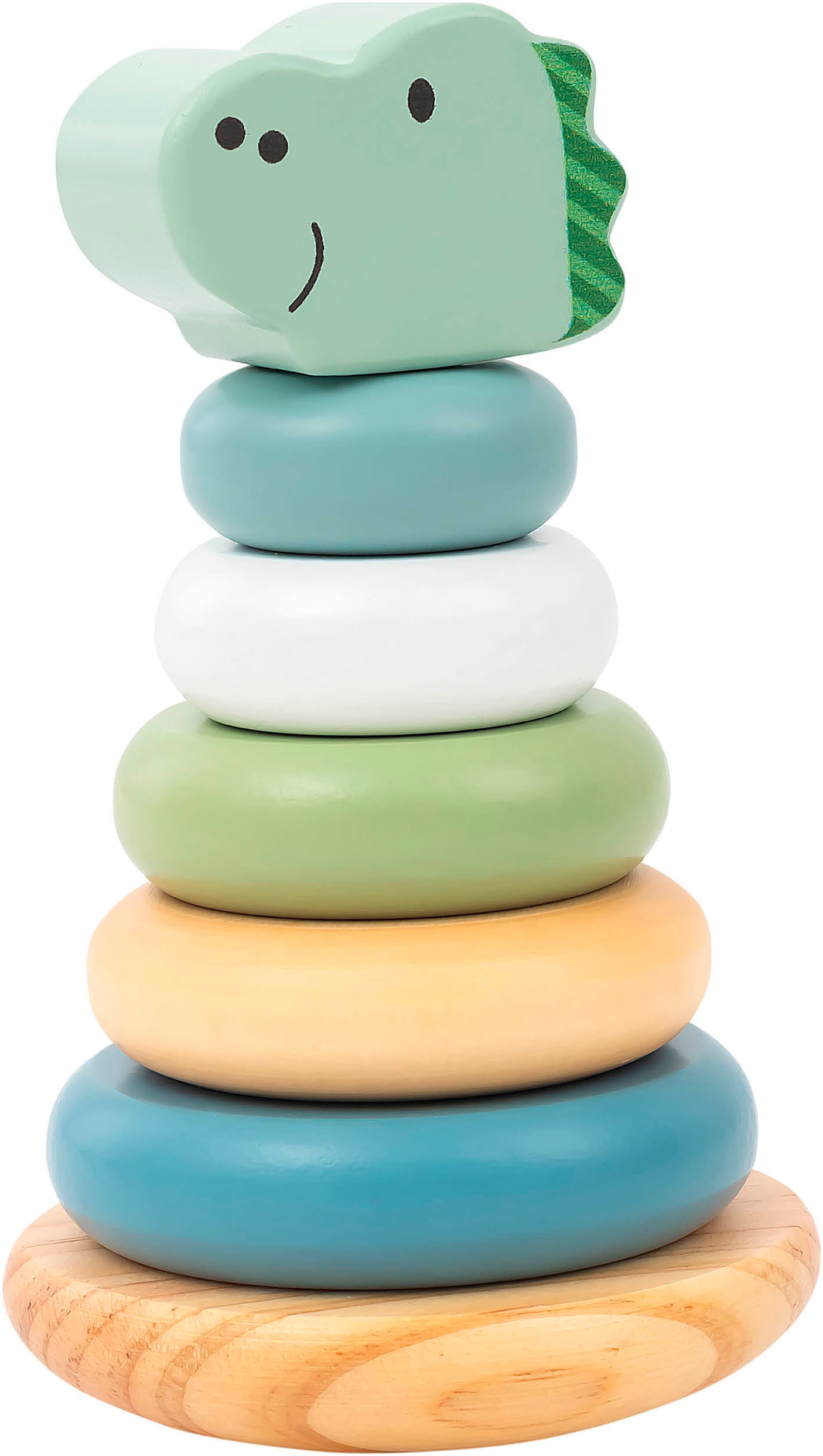 Sterntaler® Stapelspielzeug »Dino Rexi Stapelturm Holz« FSC® - schützt Wald