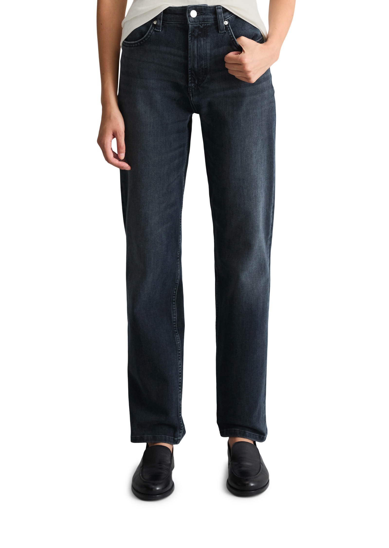 Marc OPolo DENIM Regular-fit-Jeans "aus hochwertigem Bio-Baumwoll-Stretch"