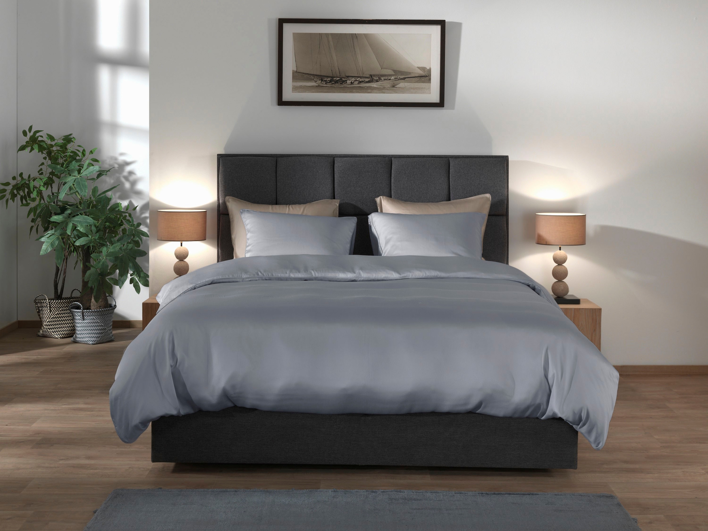 YELLOW Bettwäsche »Suite-New-York« 2 Stk. Bettwäsche aus 100% hochwertigem Lyocell