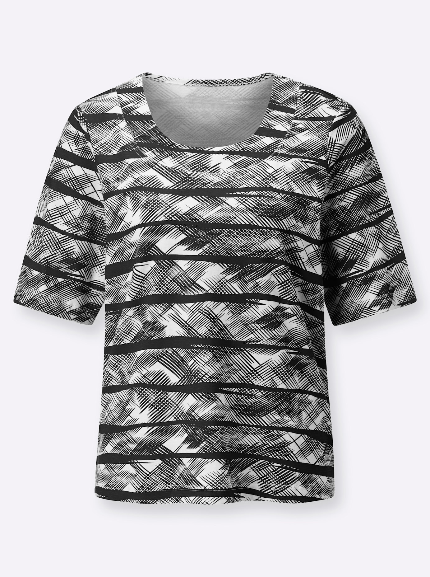 Casual Looks Kurzarmshirt »Shirt«, (1 tlg.)