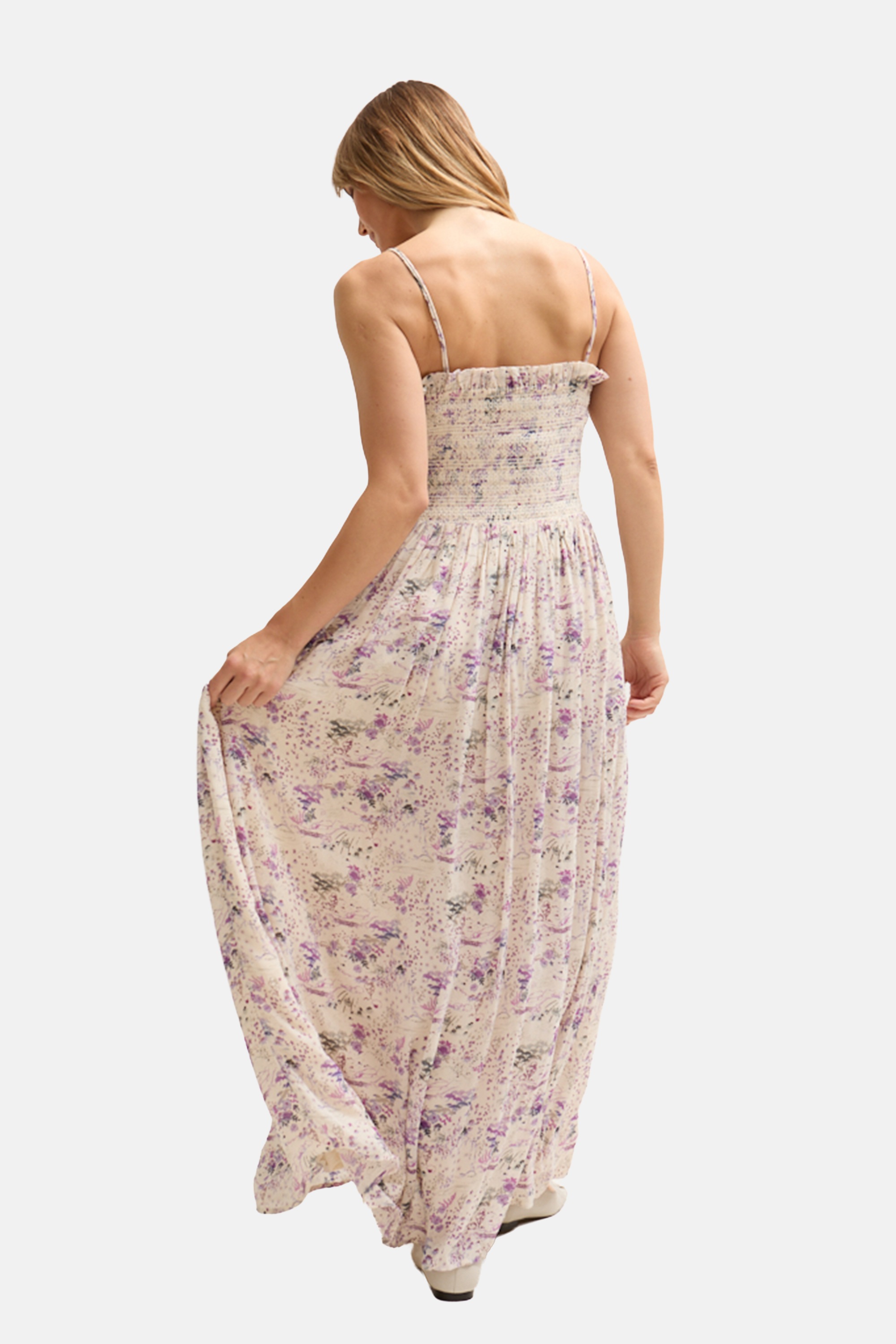 Lily and Lionel Midikleid »Annie Smocked Wonderland Floral Print Maxi Dress Damen«