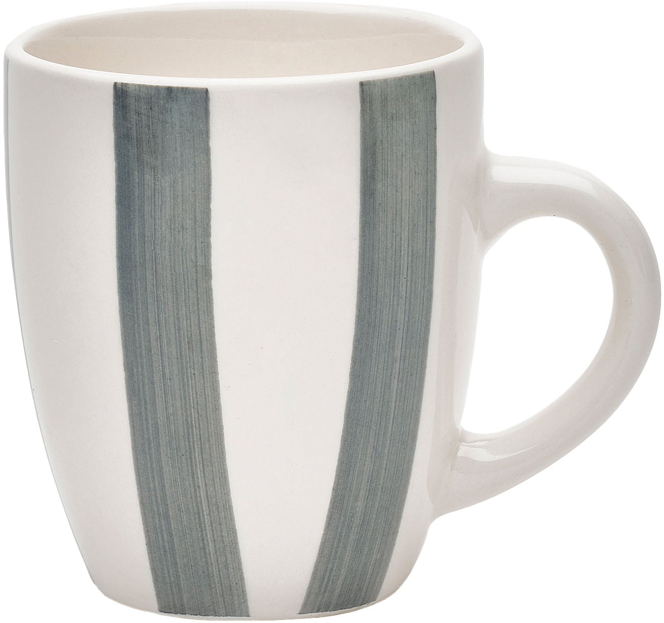 van Well Becher »Kaffeebecher 360 ml Mallorca, 6 Stück« Streifenoptik, spülmaschinen- und mikrowellengeeignet