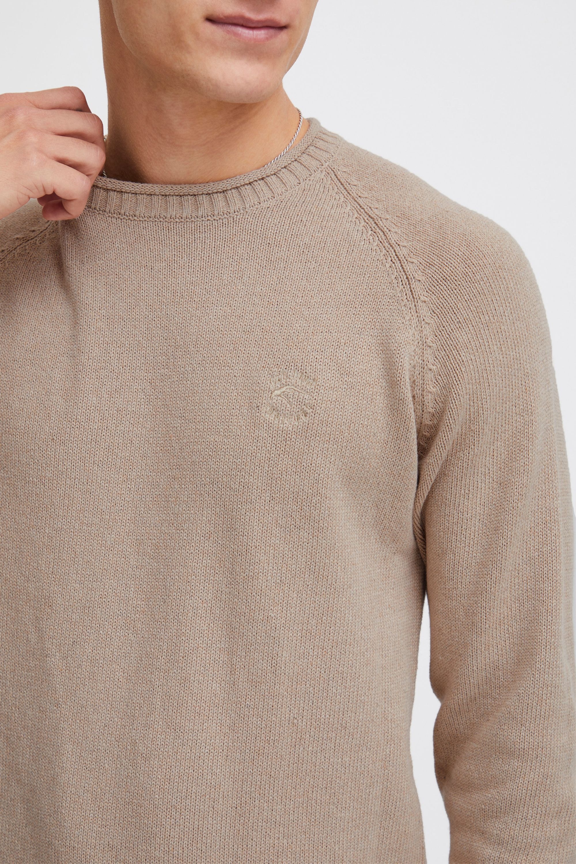 Indicode Strickfleece-Pullover »Strickpullover IDTorin«