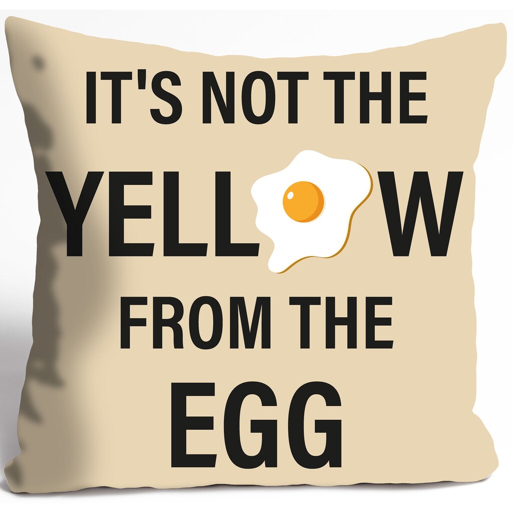 queence Dekokissen »IT'S NOT THE YELLOW FROM THE EGG 2.0«