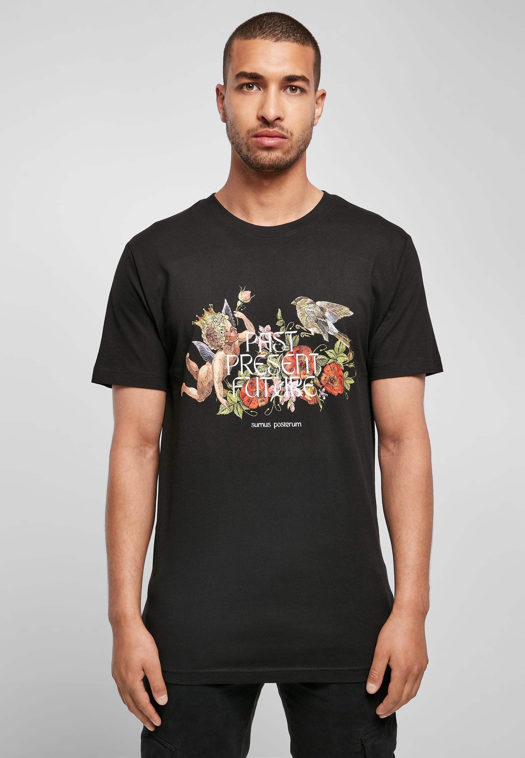 MisterTee T-Shirt »MisterTee Herren Past Present Future Tee«, (1 tlg.)