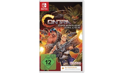 Spielesoftware »Contra: Operation Galuga (Code in a Box)«, Nintendo Switch