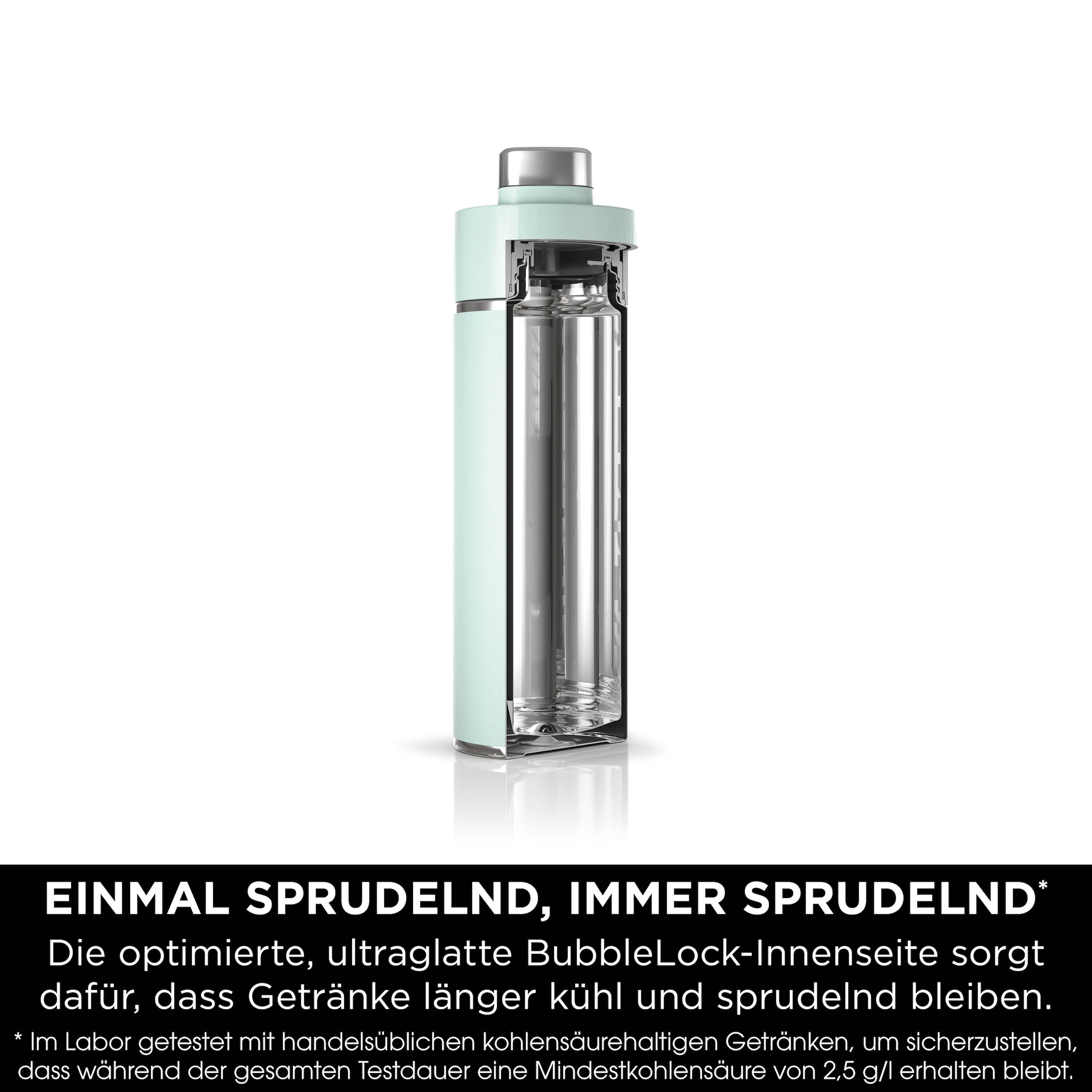 NINJA Isolierflasche »Ninja Thirsti Reiseflasche – 530 ml DW1801EUU / 700 ml DW2401EUU«, Getränke bleiben 24 Stunden kalt, 12 Stunden heiß, Eis hält 2 Tage