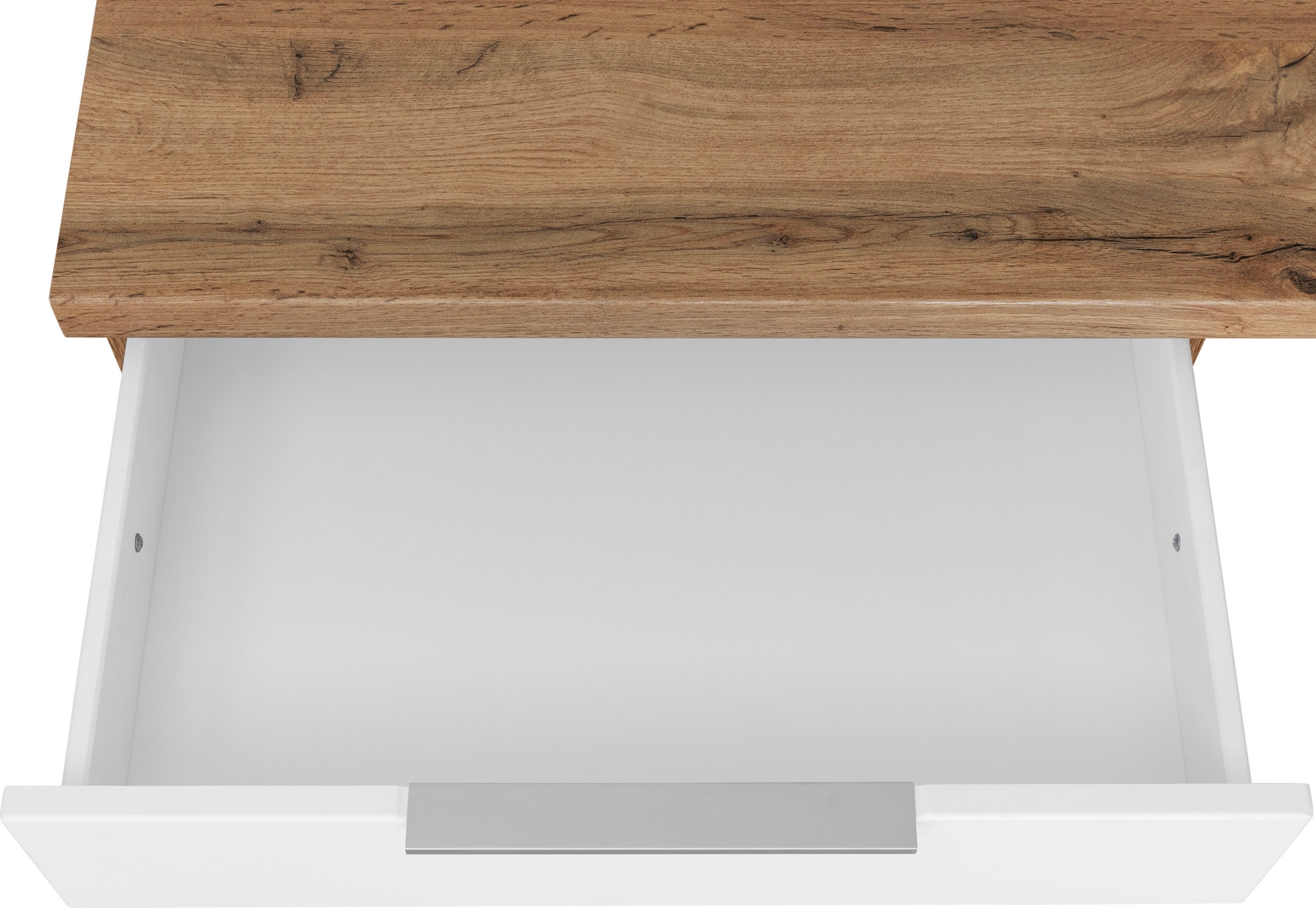 KOCHSTATION Winkelküche »KS-Luhe«, Stellbreite 240x180 cm, wahlweise mit oder ohne E-Geräten, MDF-Fronten