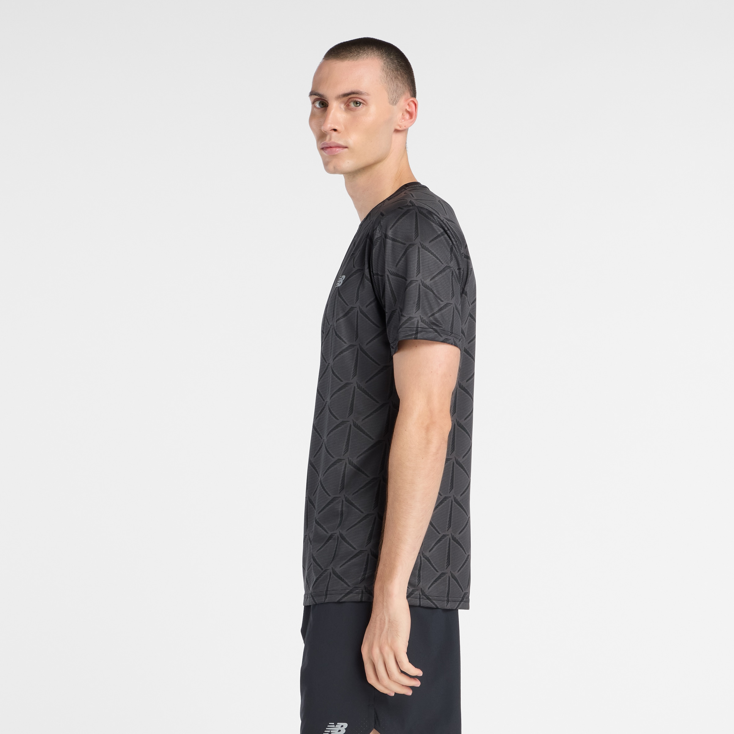 New Balance Laufshirt »SPORT ESSENTIAL PRINTED T-SHIRT« für vielseitige Aktivitäten, ideal für Lauftraining, für Erwachsene