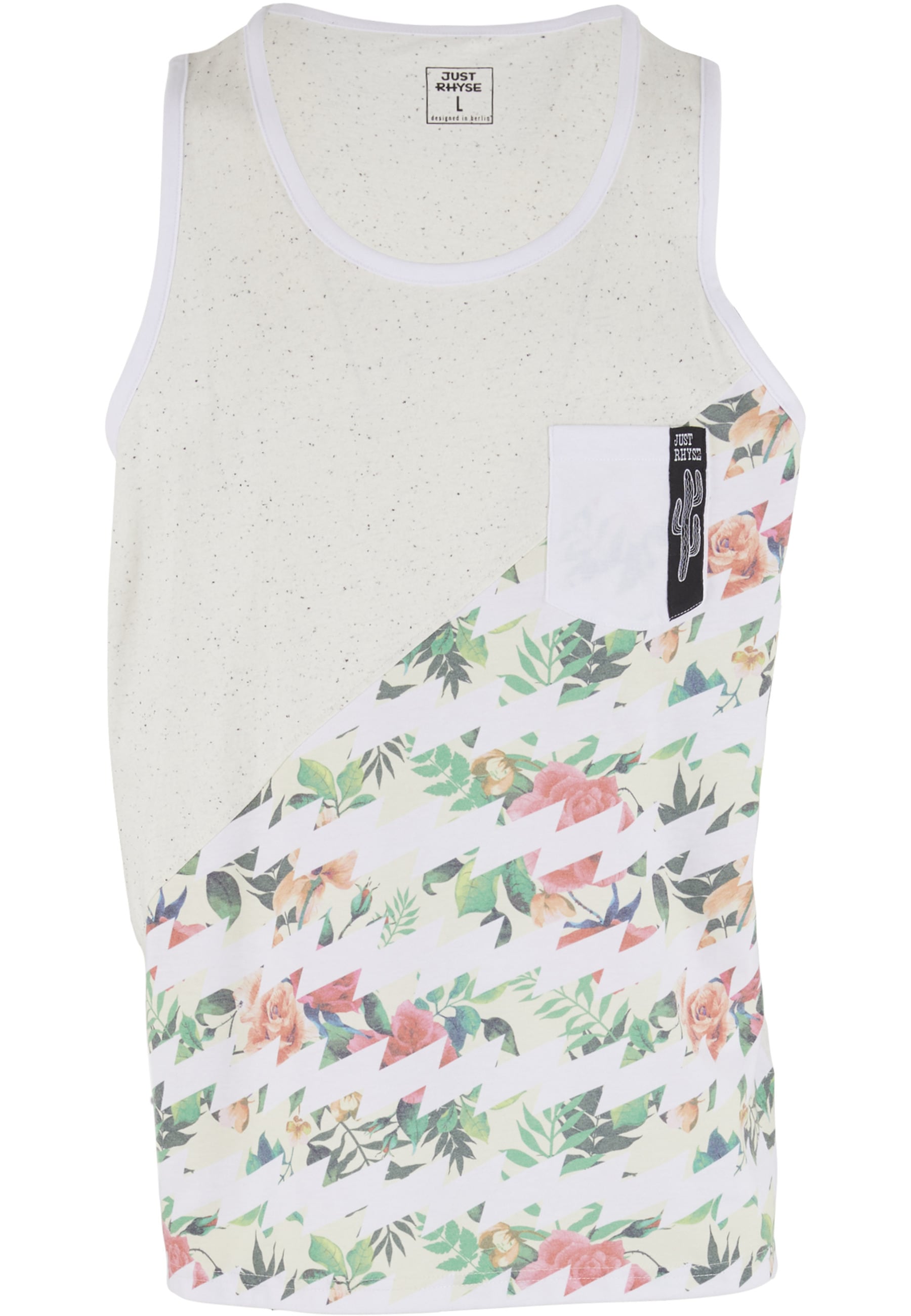 Just Rhyse Tanktop "Just Rhyse Just Rhyse Floral Tank Tops" 1 Stk. günstig online kaufen