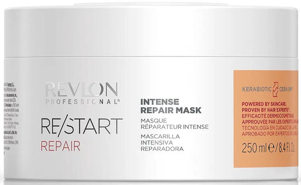 Kinder Haarmaske "Re/Start REPAIR Intense Repair Mask 250 ml", 250ml, orange, REVLON PROFESSIONAL, Haarpflegemittel, Stärkt und spendet Feuchtigkeit