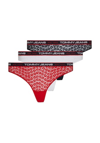 TOMMY HILFIGER Underwear T-String »TJ 3P THONG LACE« (3 St. 3er...