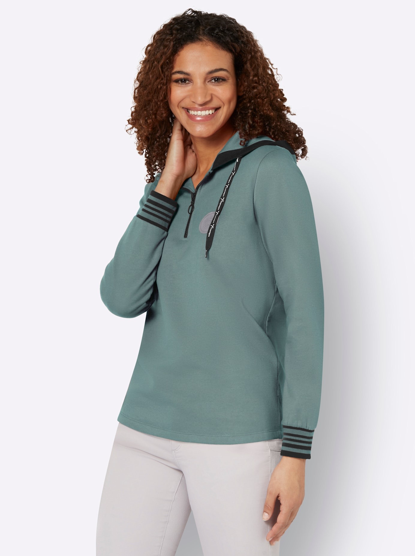 Casual Looks Kapuzensweatshirt günstig online kaufen