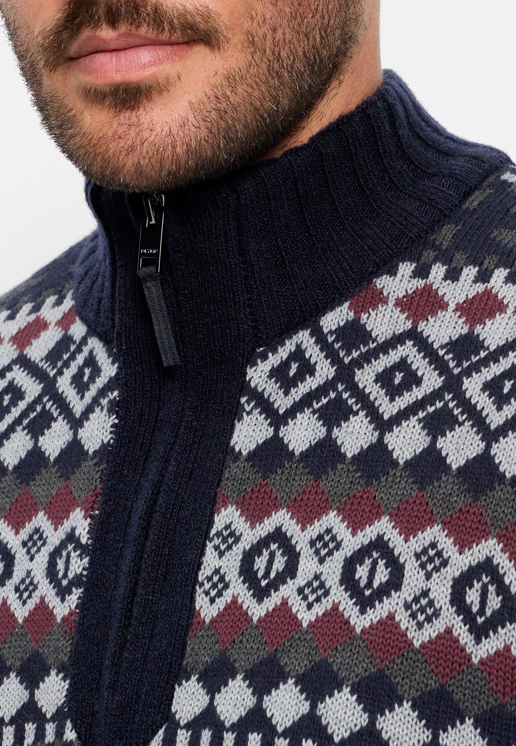 OLYMP Troyer »OLYMP Casual Strick, Troyer«