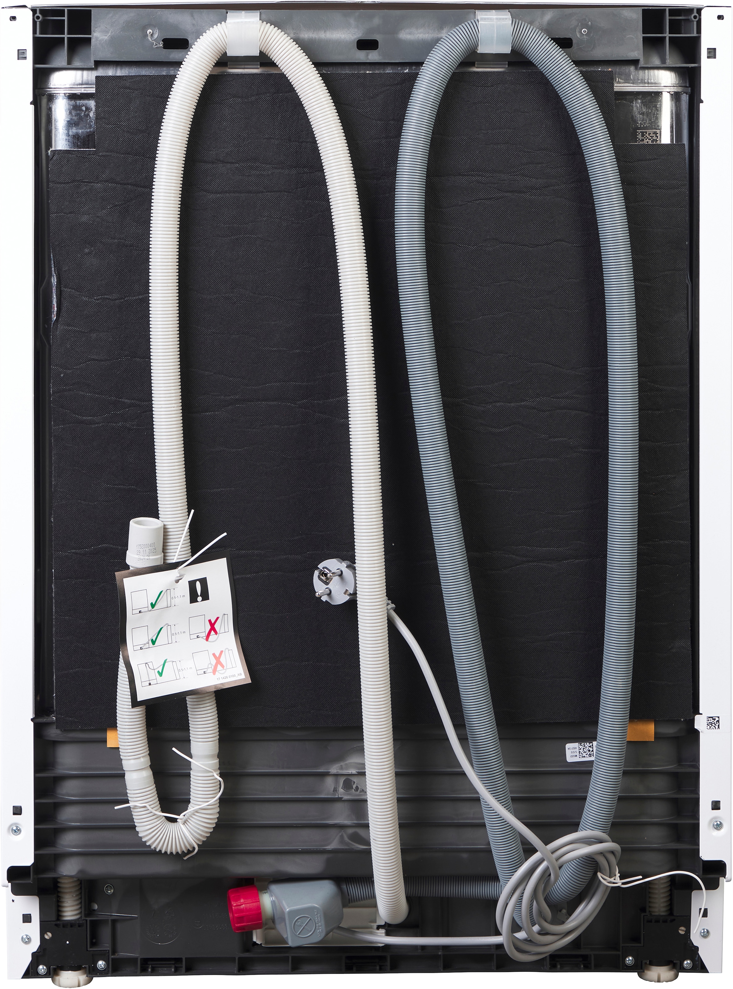 BEKO teilintegrierbarer Geschirrspüler »BDSN36462XP« 8,5 l 14 tlg. Maßgedecke Die PowerIntense-Technologie sorgt für herausragende Spülergebnisse