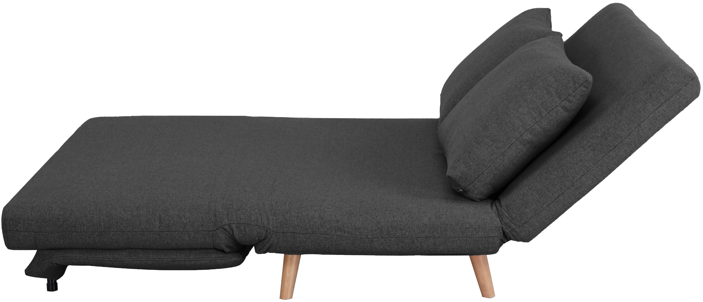 OTTO home 2-Sitzer »AINSLEY 140 cm, Schlafsofa« Verstellbare Rückenlehne und Sofa mit Bettfunktion