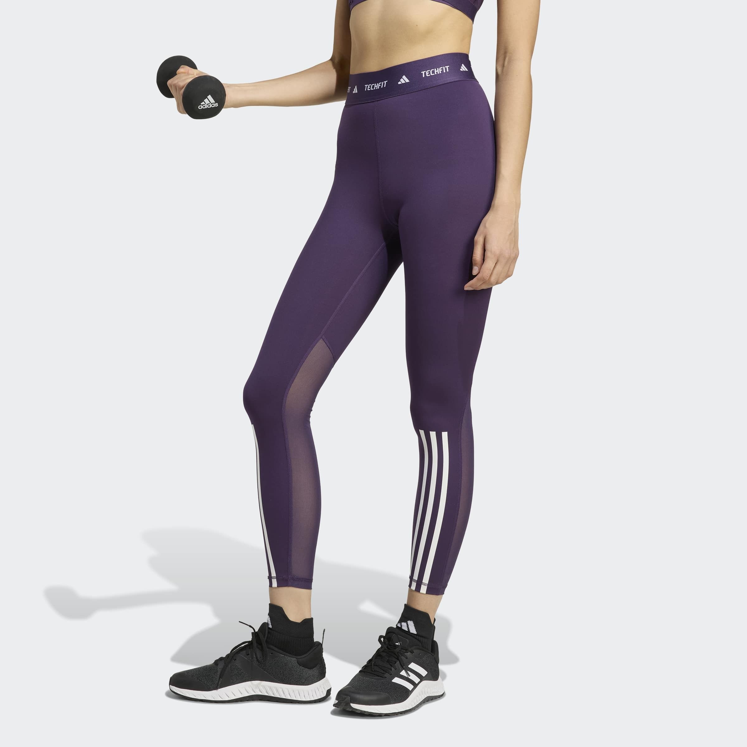 adidas Performance Trainingstights "TECHFIT 3-STREIFEN 7/8-LEGGINGS" günstig online kaufen