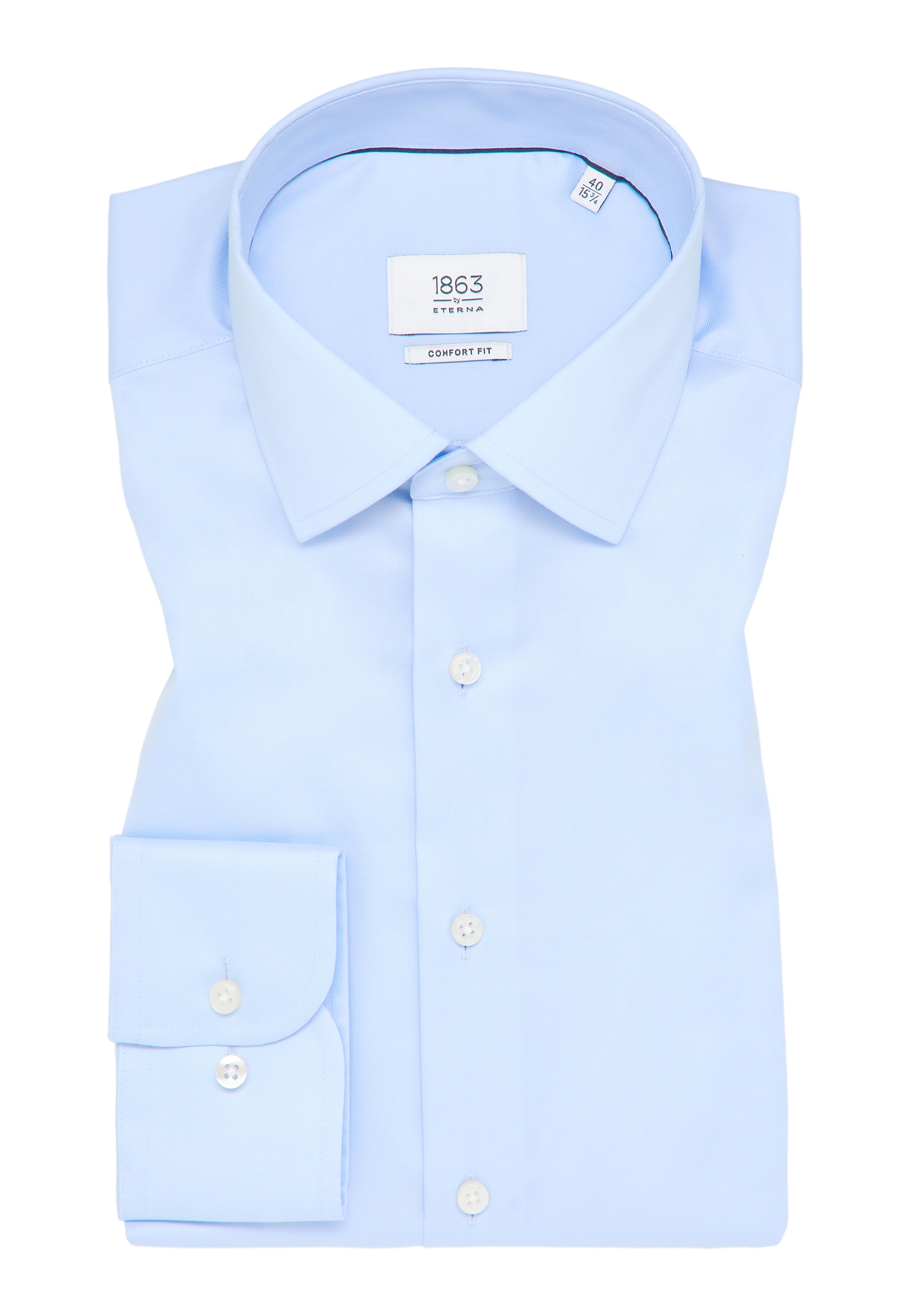 Eterna Langarmhemd »COMFORT FIT«, NON IRON (bügelfrei)