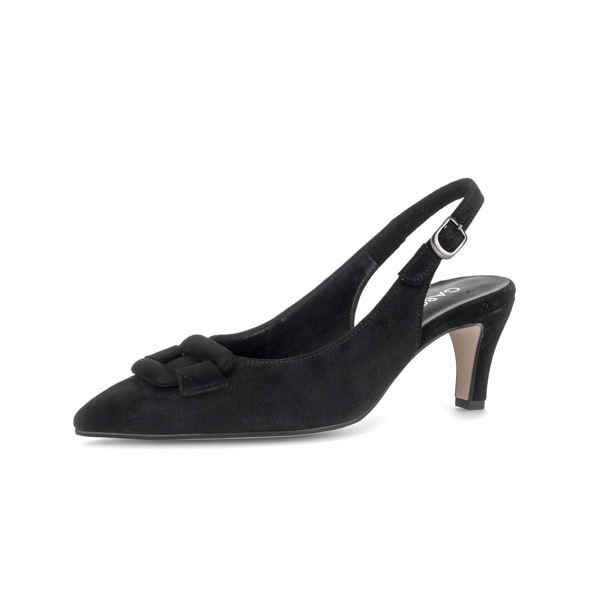 GABOR Damen Slingpumps "Slingpumps", Gr. 39, schwarz, Schuhe