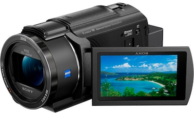 Camcorder »FDR-AX43A«, 4K Ultra HD, NFC-WLAN (Wi-Fi), 30 fachx opt. Zoom