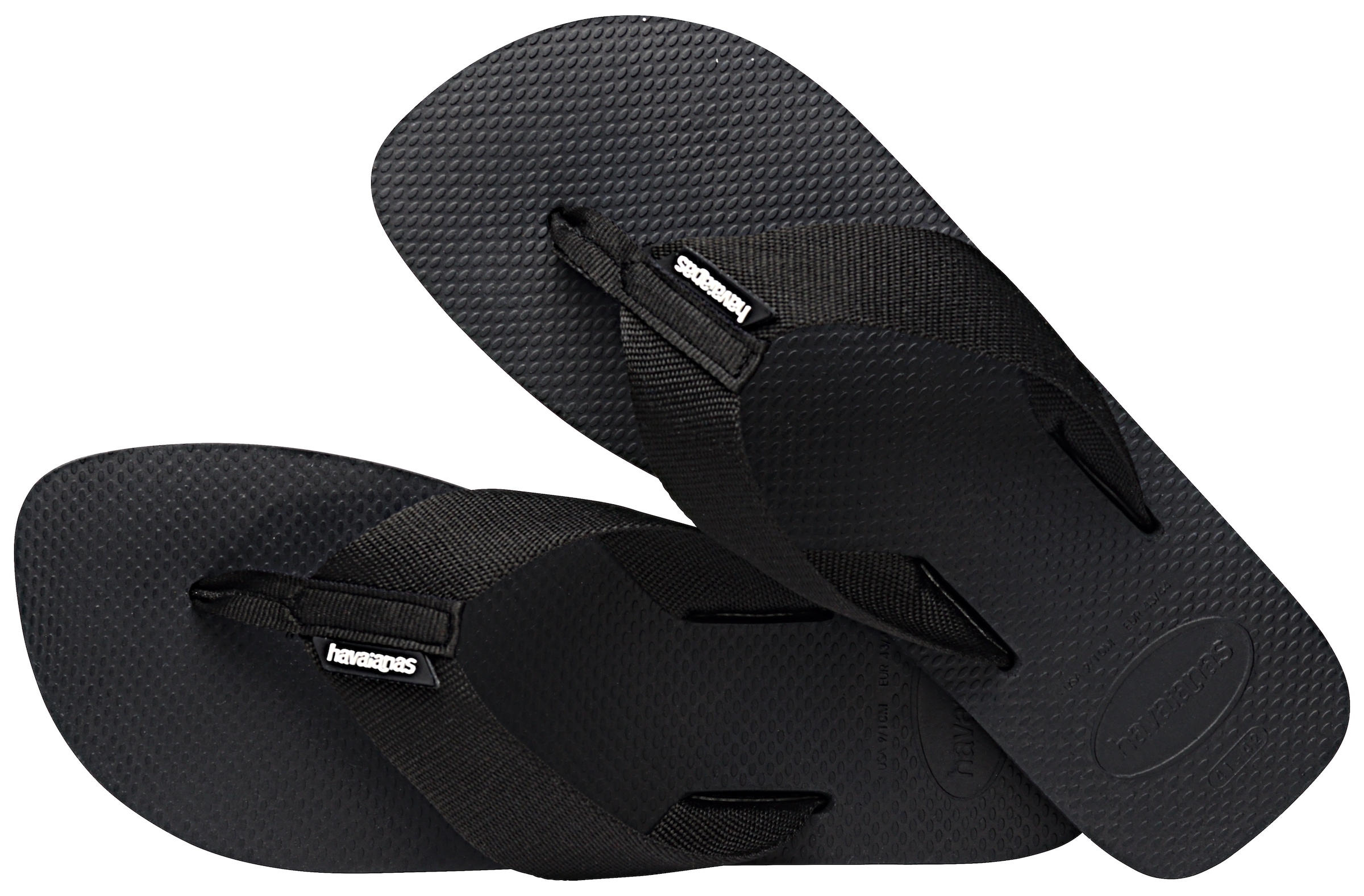 Havaianas Zehentrenner »URBAN BASIC MATERIAL«, Sommerschuh, Schlappen, Poolslides, Badeschuh, in einfachem Design