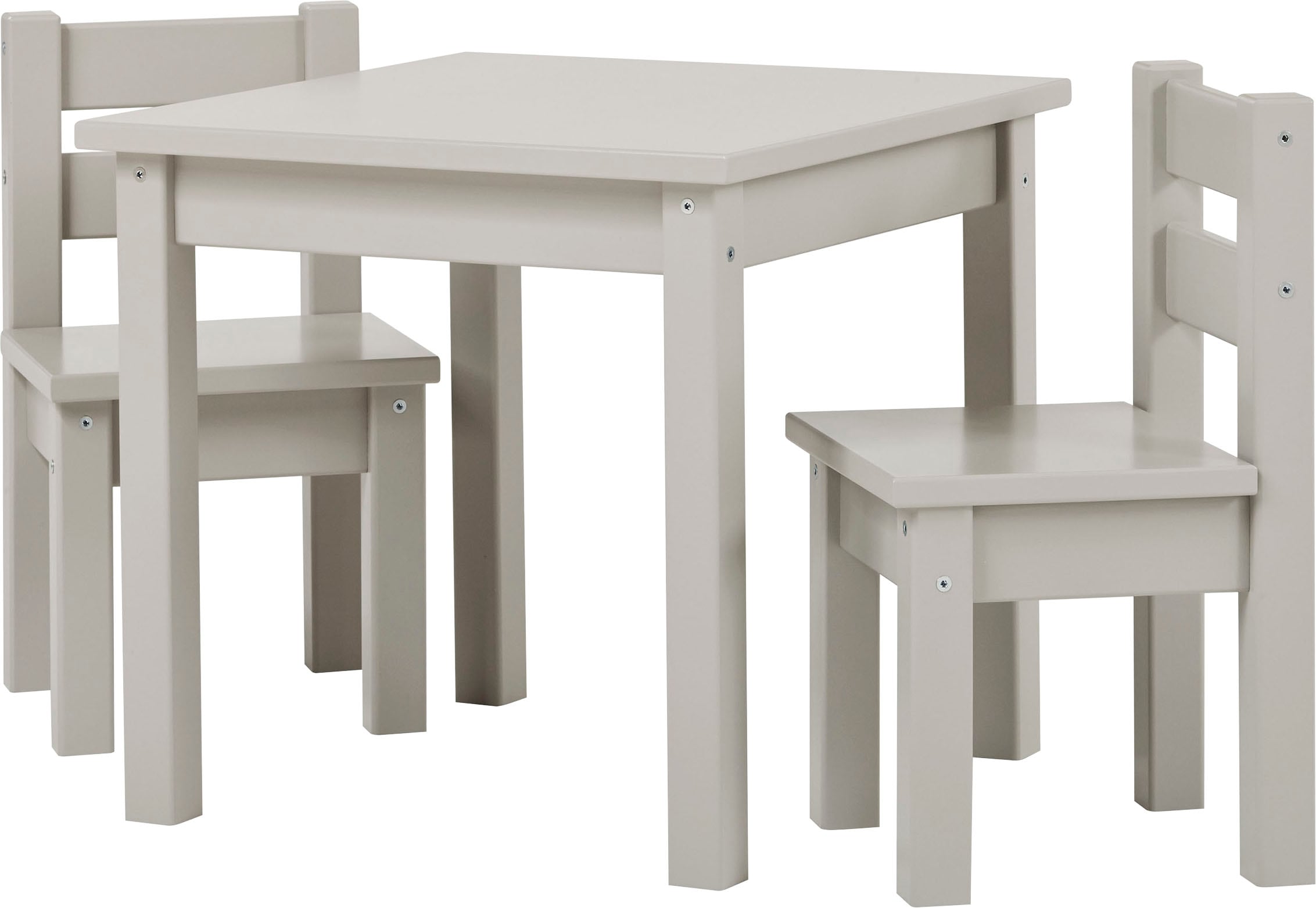 Hoppekids Kindersitzgruppe "MADS Kindersitzgruppe" Set, 1 Tisch, 2 Stühle, günstig online kaufen